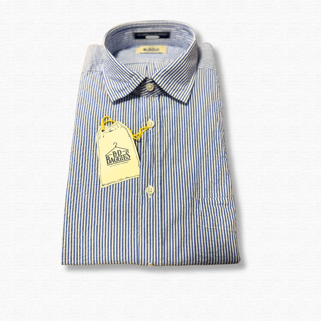 BD BAGGIES SEERSUCKER BASTONCINO NAVY - CINQUANTOTTO PESARO | Negozio di abbigliamento