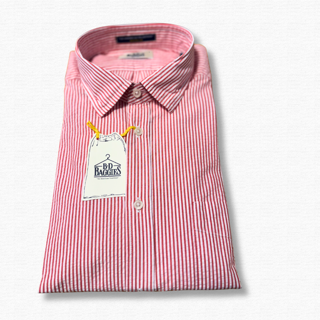 BD BAGGIES SEERSUCKER BASTONCINO ROSSO - CINQUANTOTTO PESARO | Negozio di abbigliamento