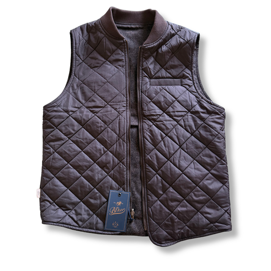 BLKER GILET REVERSIBILE MARRONE - CINQUANTOTTO PESARO | Negozio di abbigliamento