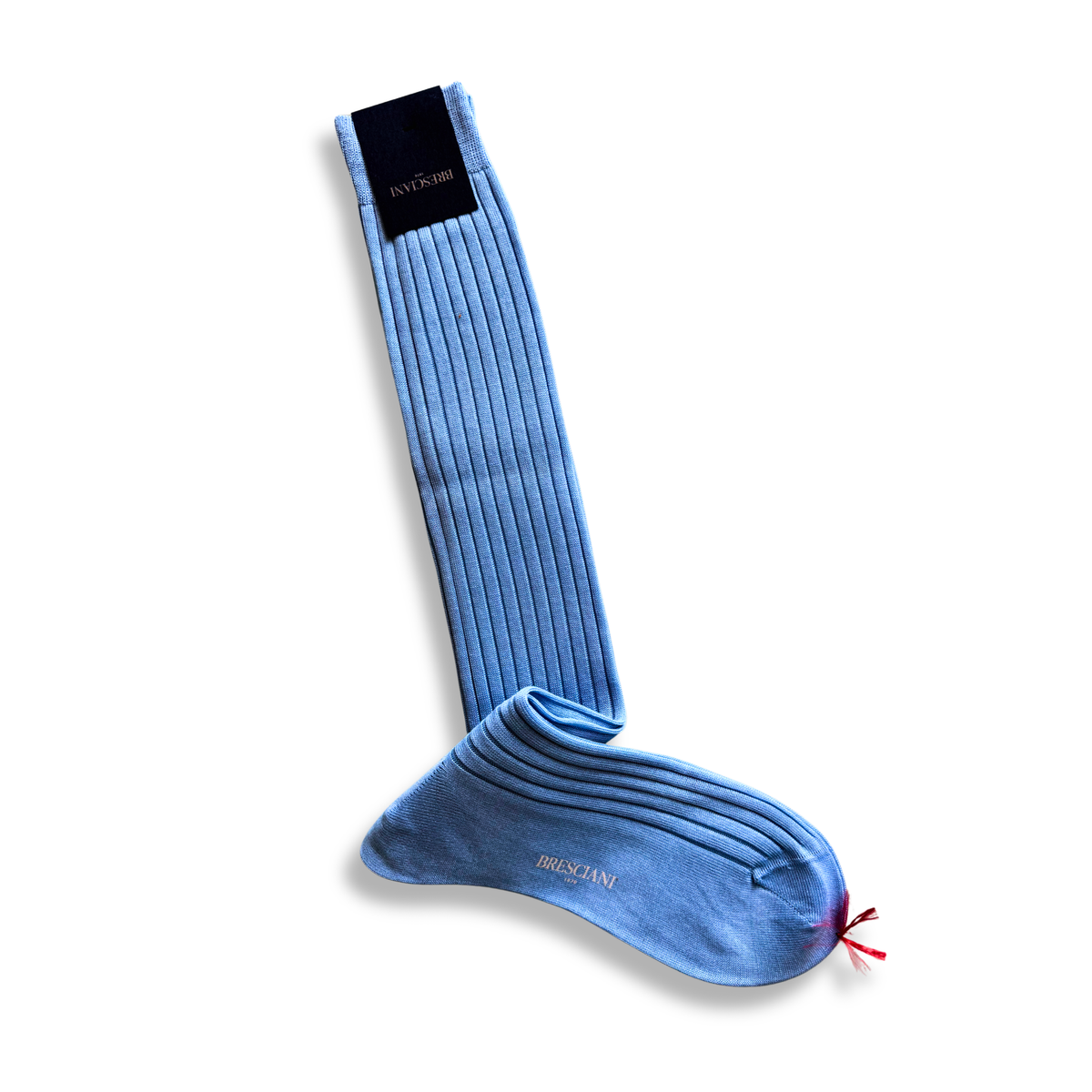 BRESCIANI CALZA IN COTONE MARE