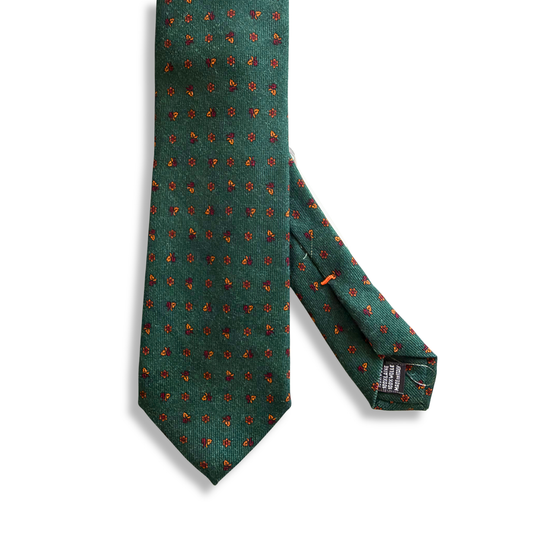 CALABRESE CRAVATTA FIORE VERDE - CINQUANTOTTO PESARO | Negozio di abbigliamento