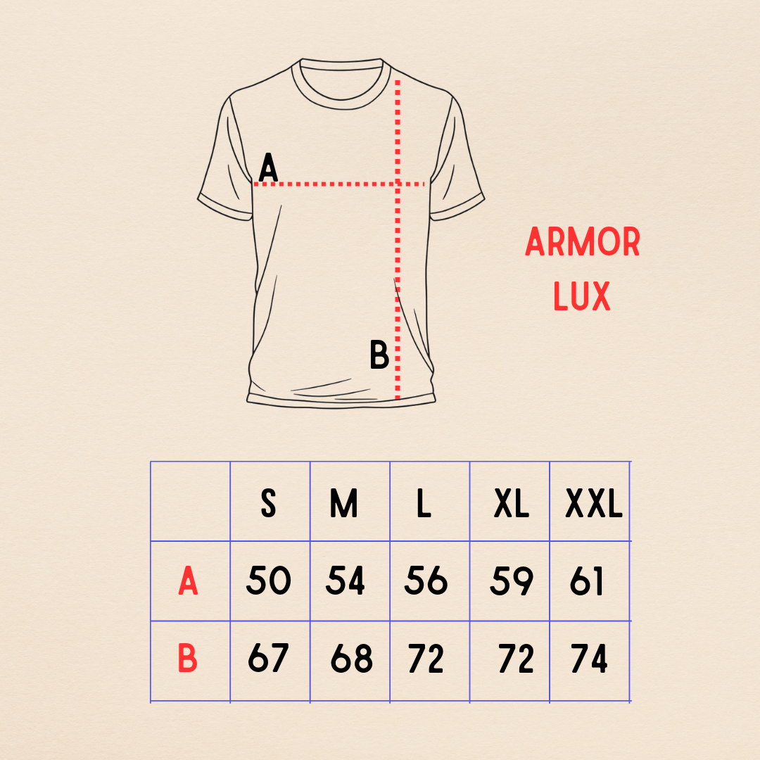ARMOR LUX HERITAGE T SHIRT NERO - CINQUANTOTTO PESARO | Negozio di abbigliamento