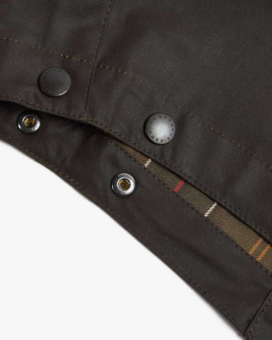 BARBOUR SYLKOIL CAPPUCCIO OLIVE