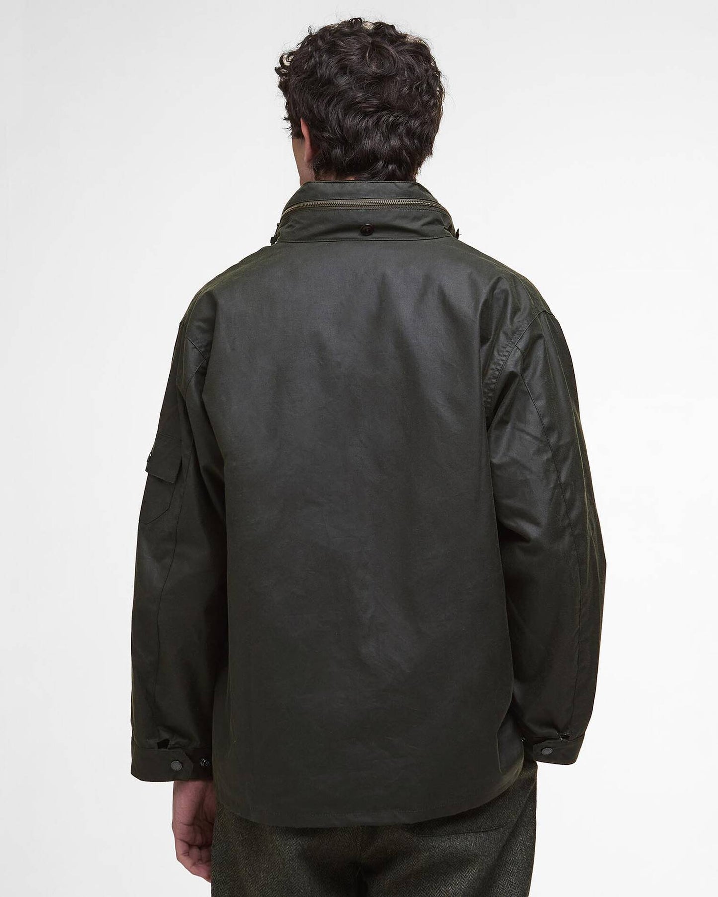 BARBOUR EDITOR WAX ARCHIVE OLIVE