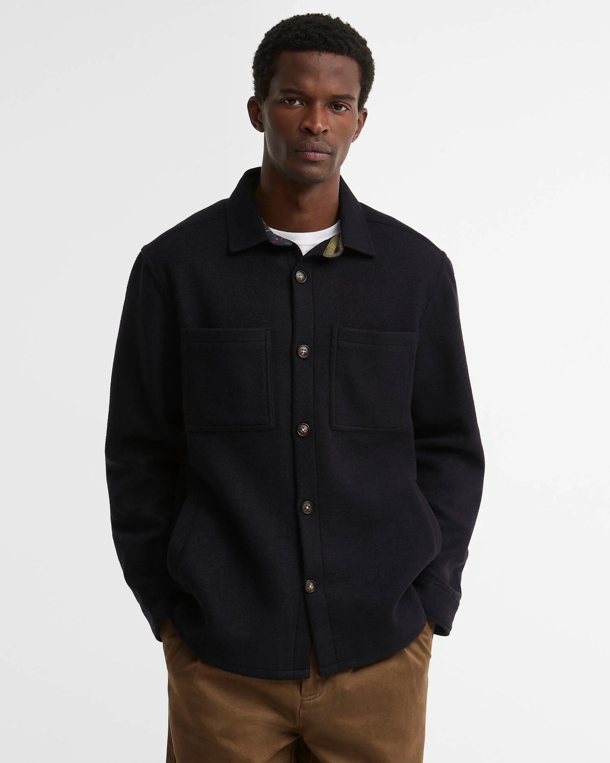BARBOUR MARLTOWN OVERSHIRT NAVY