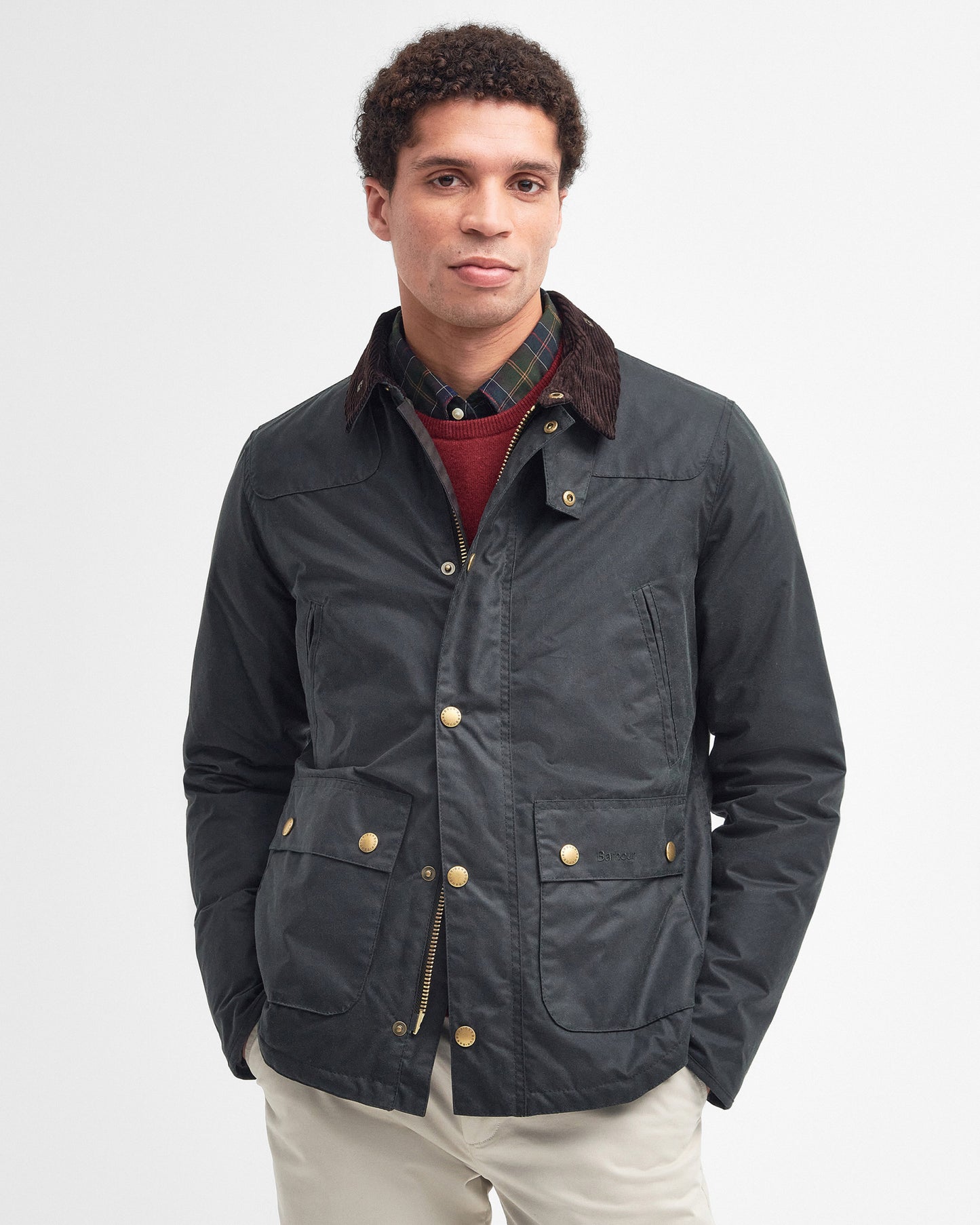 BARBOUR REELIN WAX SAGE