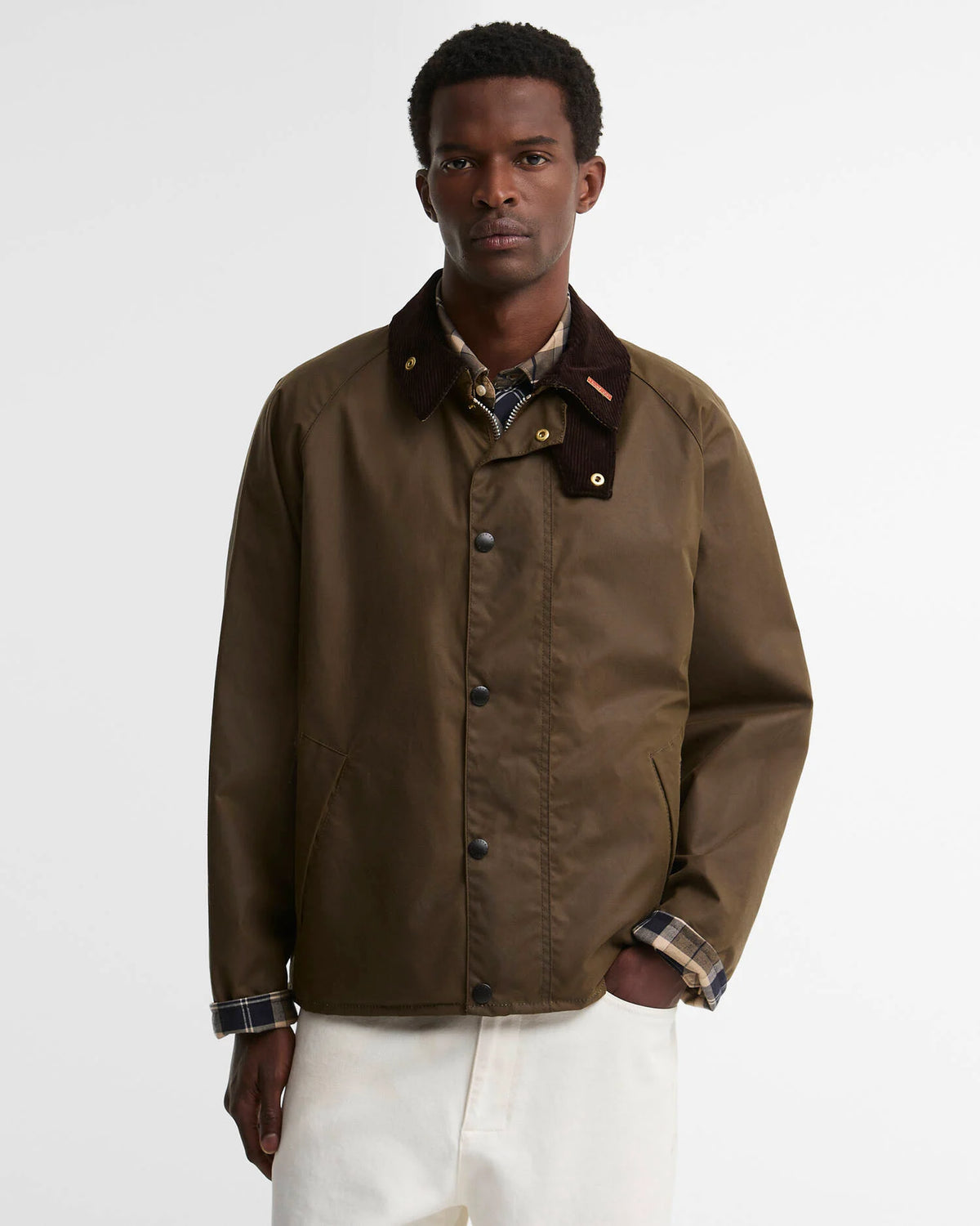 BARBOUR TRANSPORT ICONS WAX BROWN