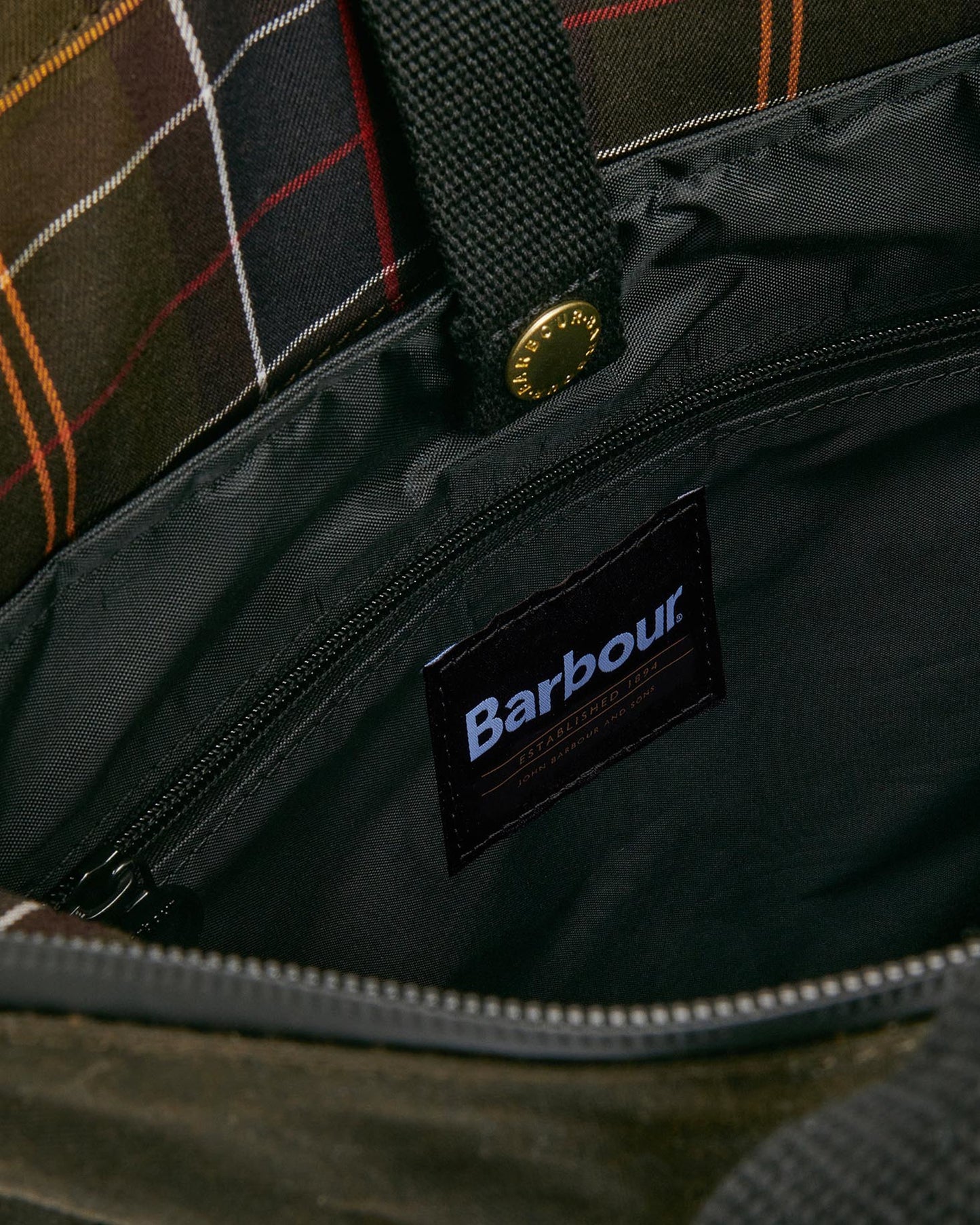 BARBOUR FILED WAX BACKPACK