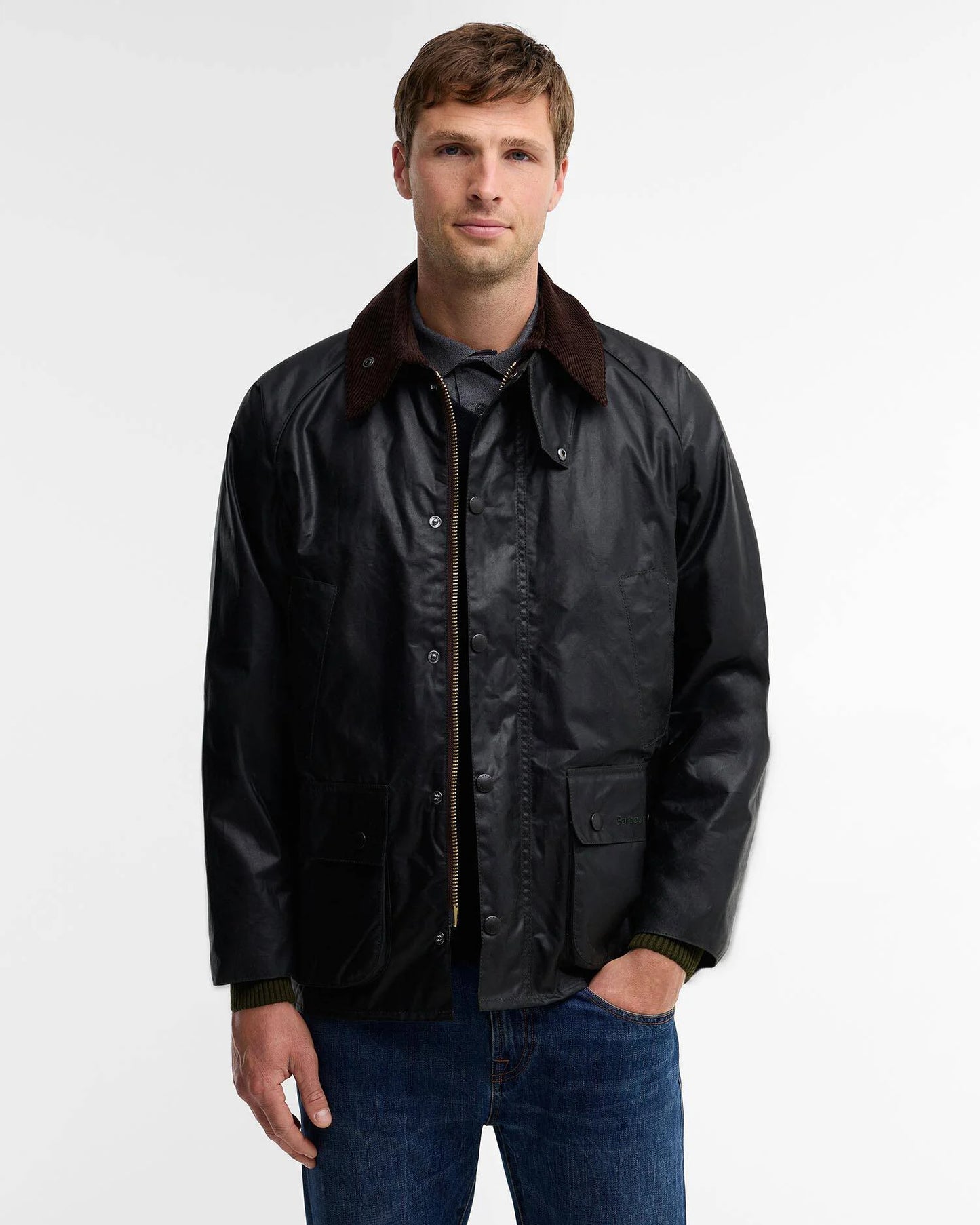 BARBOUR BEDALE SAGE WAXED