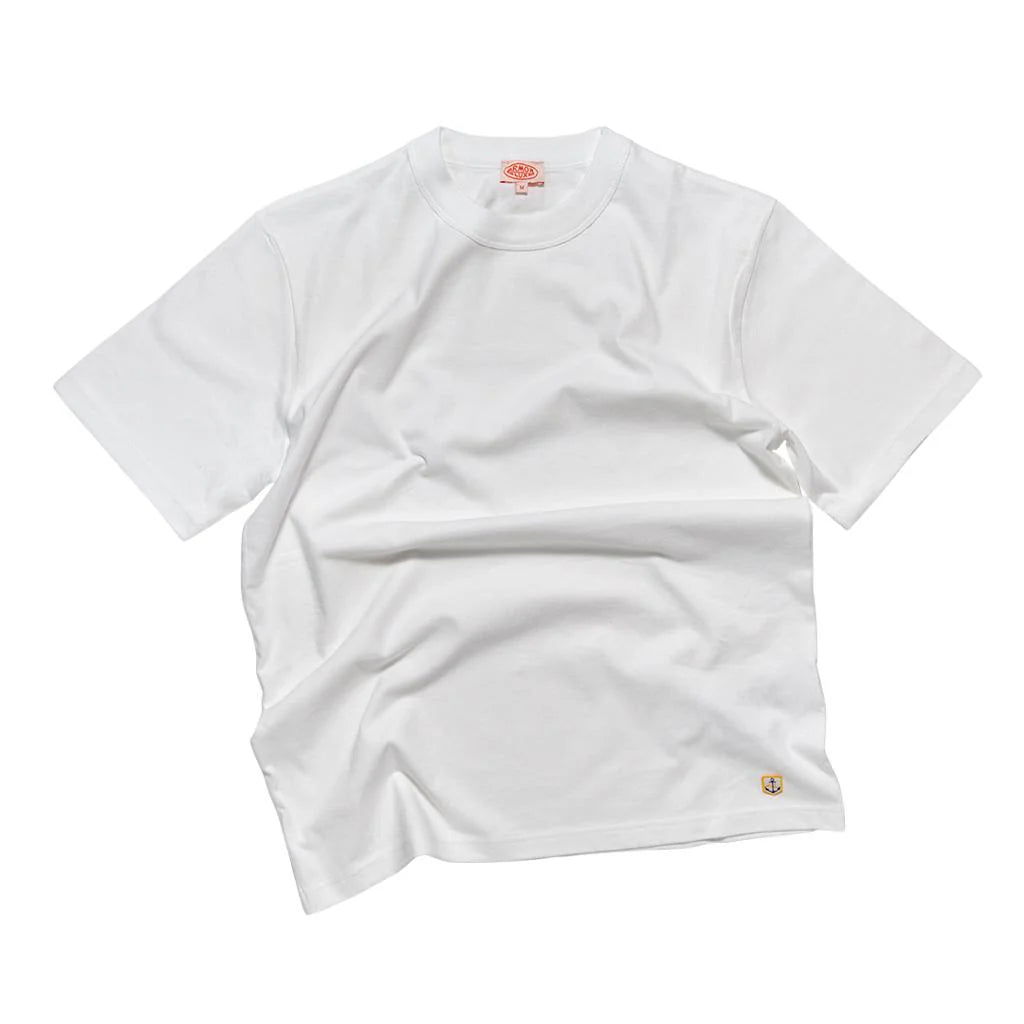 ARMOR LUX HERITAGE T SHIRT BIANCO - CINQUANTOTTO PESARO | Negozio di abbigliamento