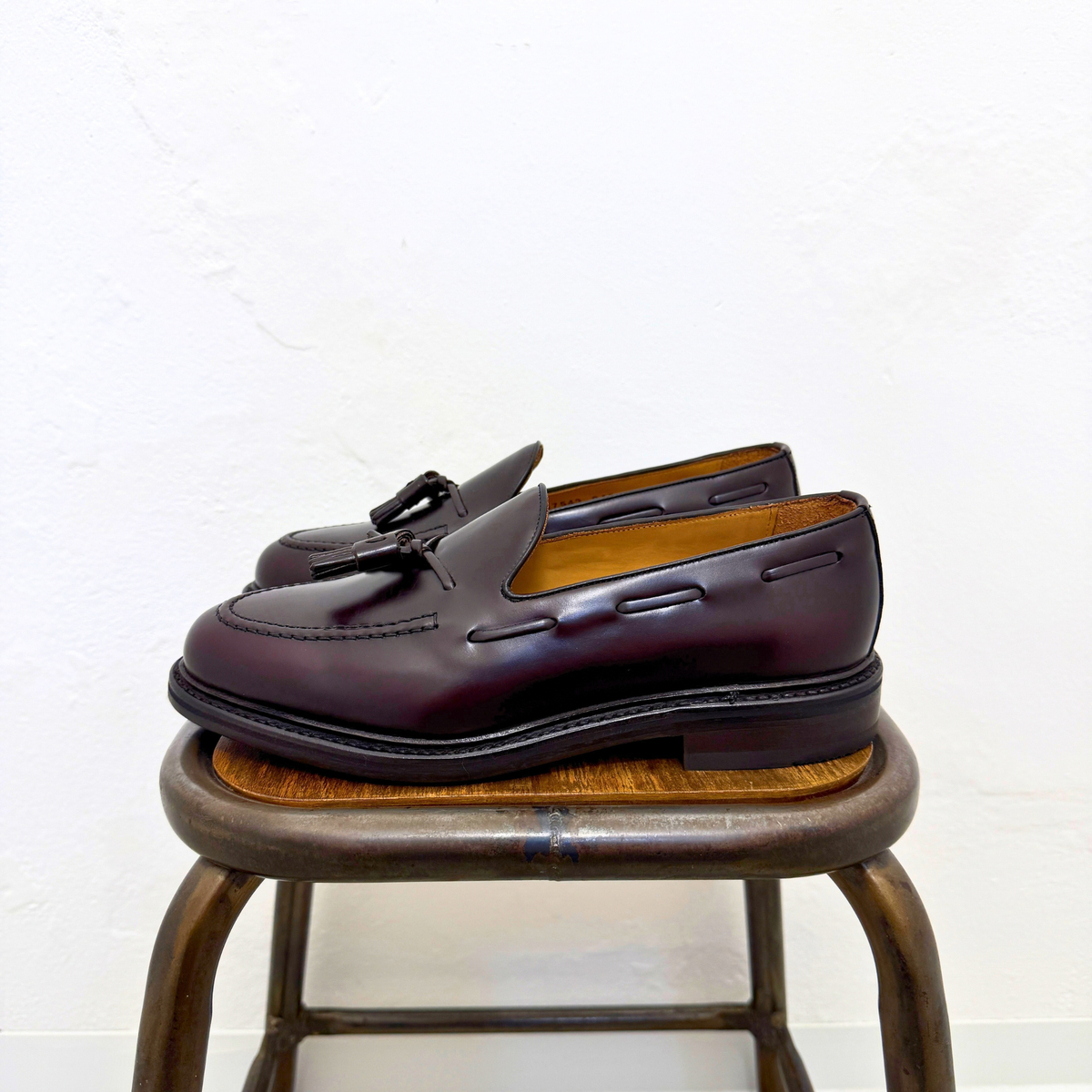 BERWICK MOCASSINO NAPPA 8491 MORO FONDO GOMMA CUOIO