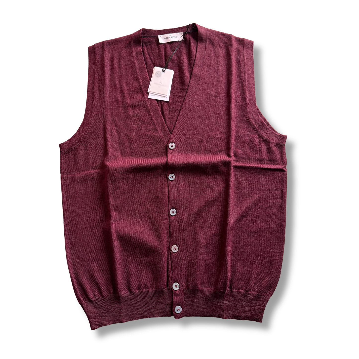 GRAN SASSO GILET BORDEAUX