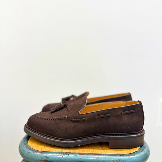 BERWICK MOCASSINO NAPPA 8491 SUPERBUCK MORO FONDO GOMMA CUOIO - CINQUANTOTTO PESARO | Negozio di abbigliamento
