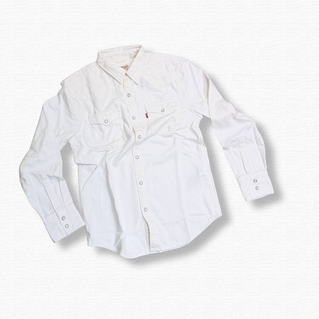 LEVIS WESTERN DENIM BIANCO - CINQUANTOTTO PESARO | Negozio di abbigliamento