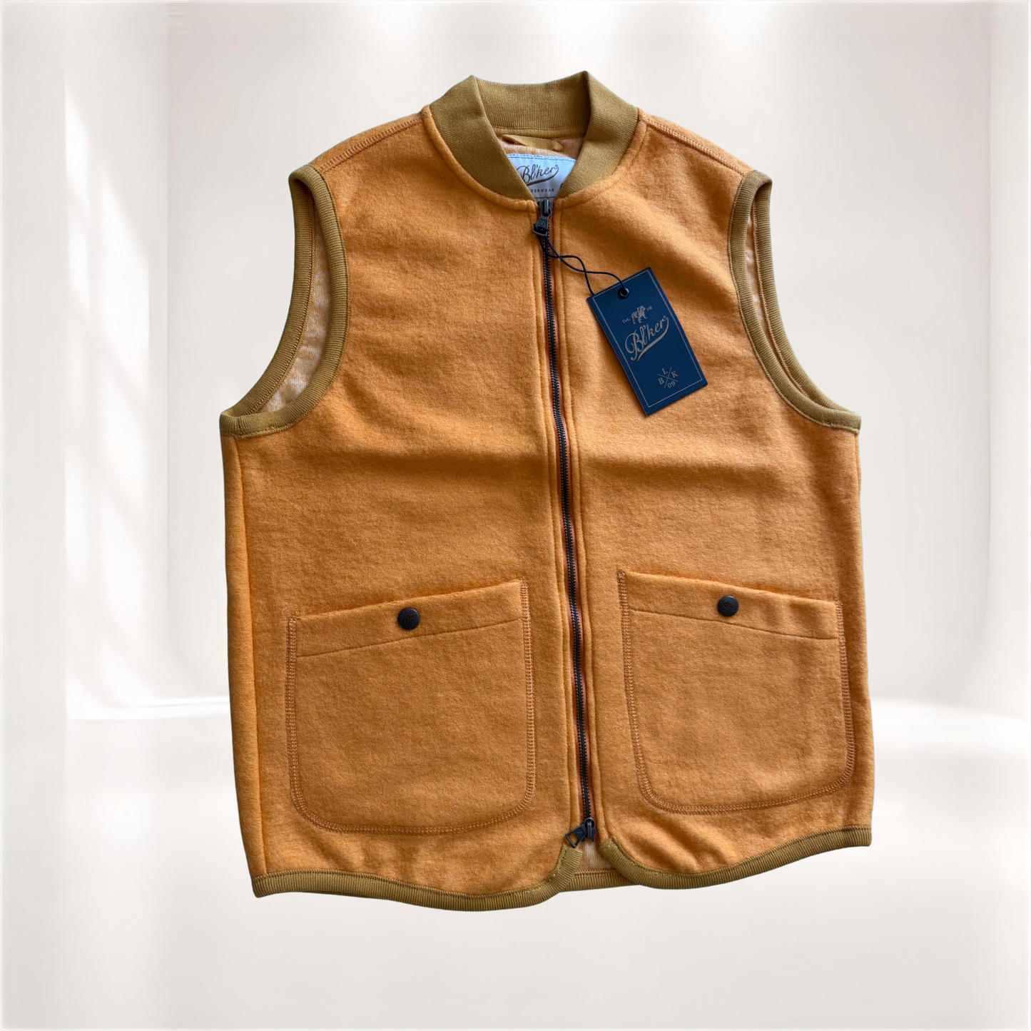 BLKER GILET BOILED YELLOW