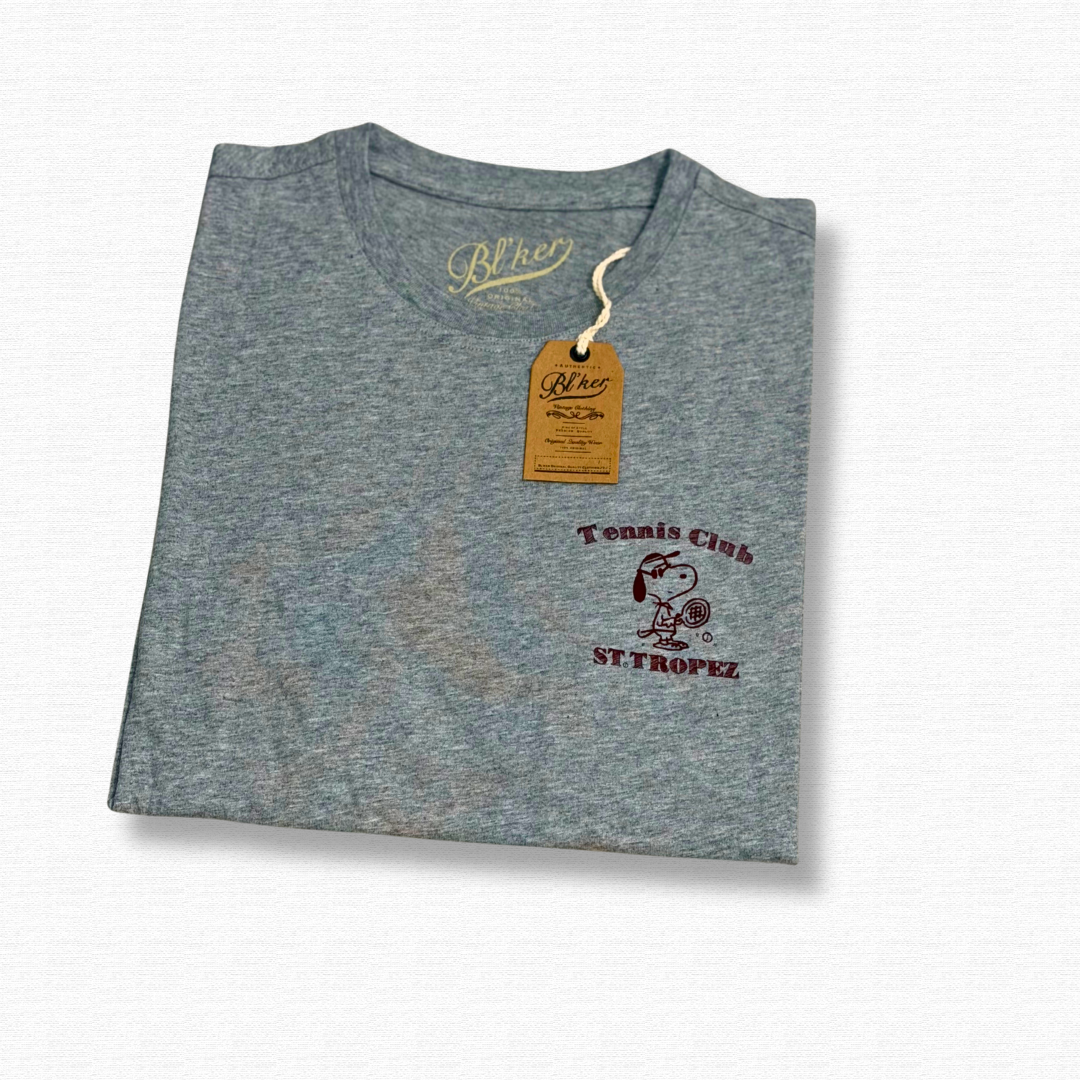 BLKER T SHIRT ST TROPEZ GRIGIO - CINQUANTOTTO PESARO | Negozio di abbigliamento