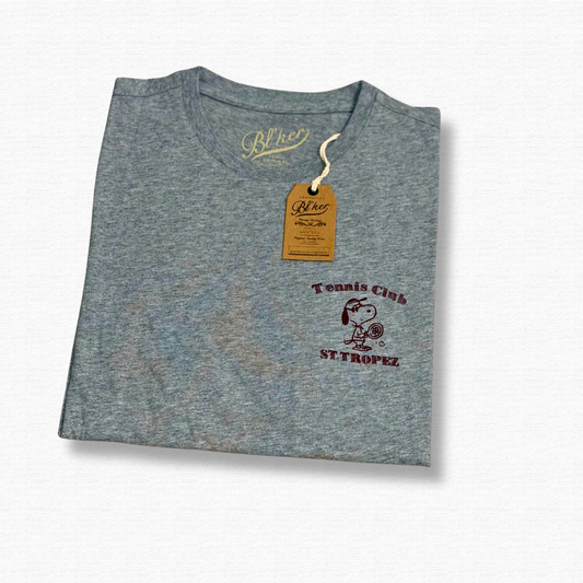 BLKER T SHIRT ST TROPEZ GRIGIO - CINQUANTOTTO PESARO | Negozio di abbigliamento