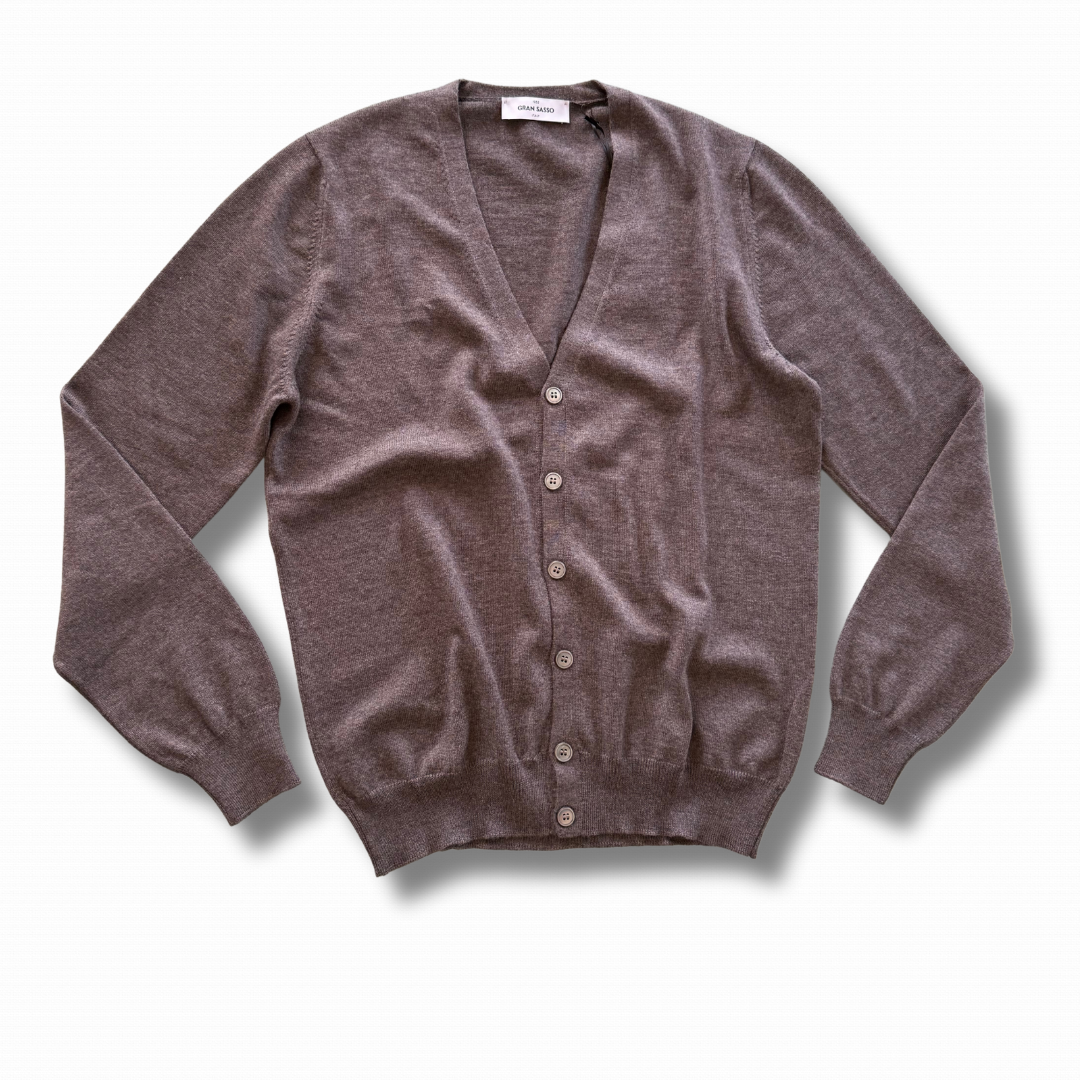 GRAN SASSO CARDIGAN V BOTTONI