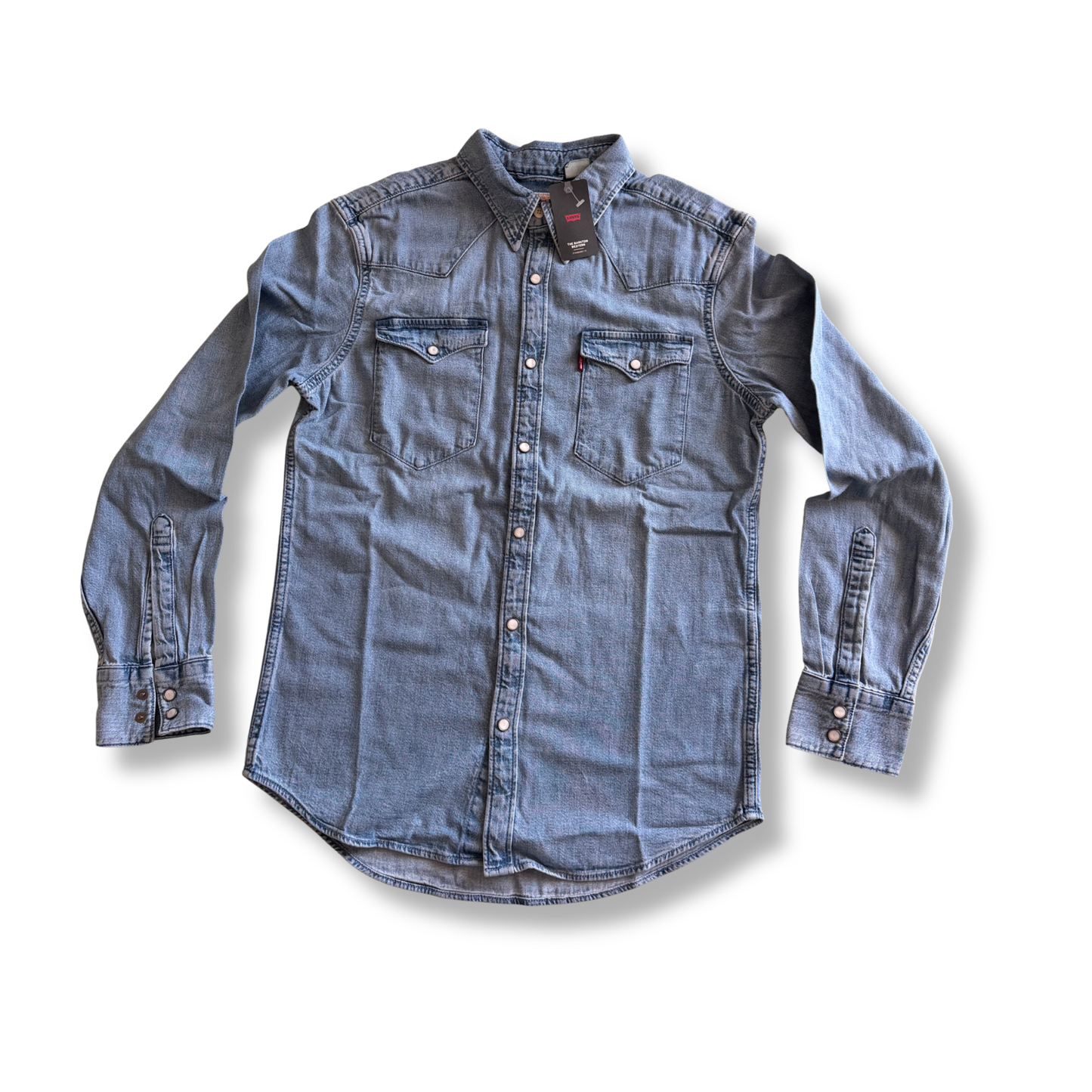 LEVI'S CAMICIA DENIM LAVAGGIO CHIARO