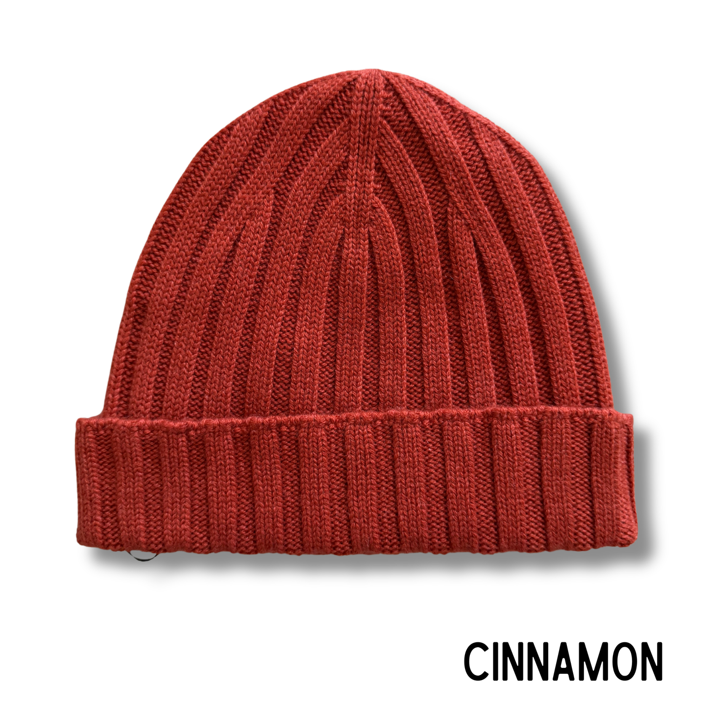 FILIPPO DE LAURENTIIS CUFFIA CASHMERE CINNAMON