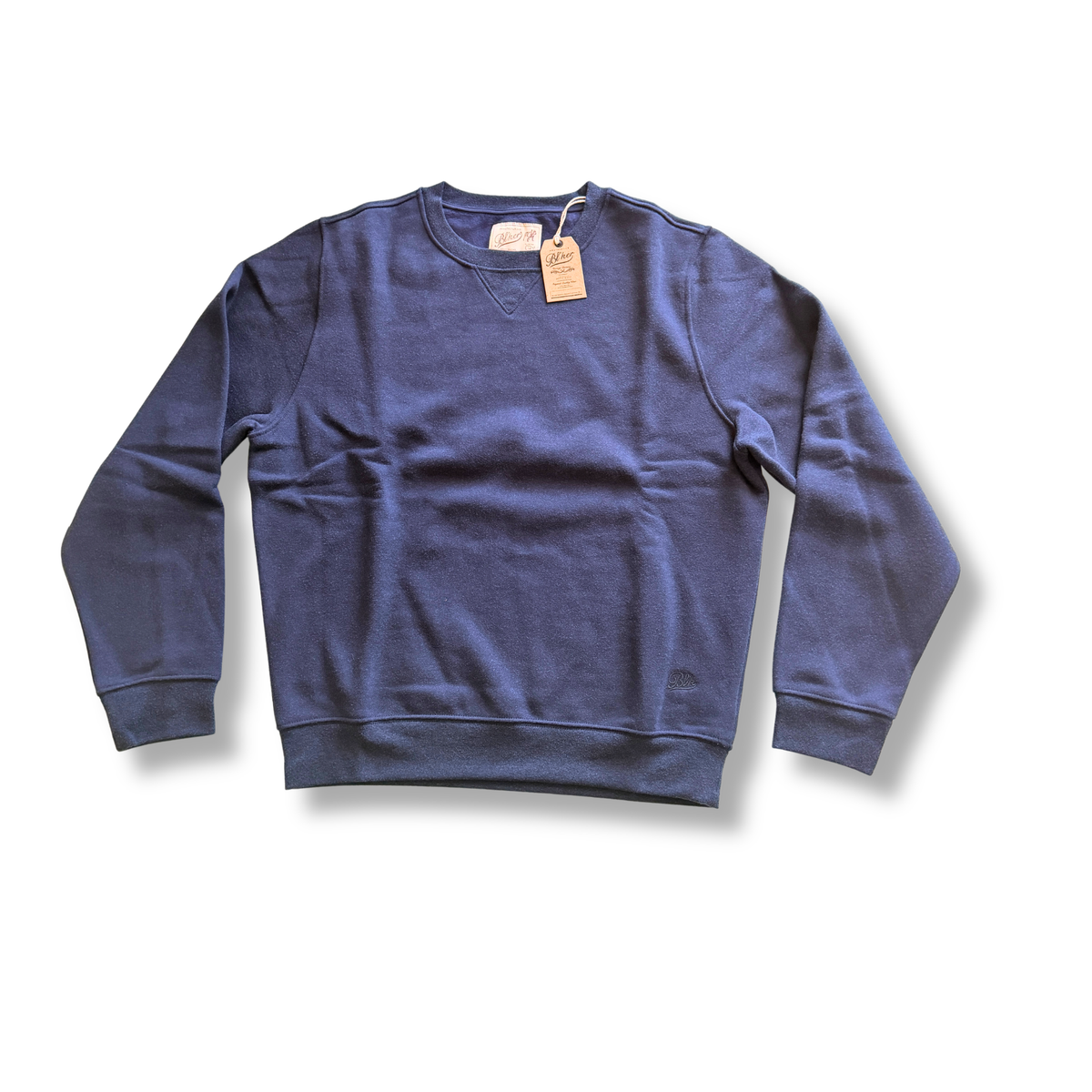 BLKER FELPA GIROCOLLO BLU