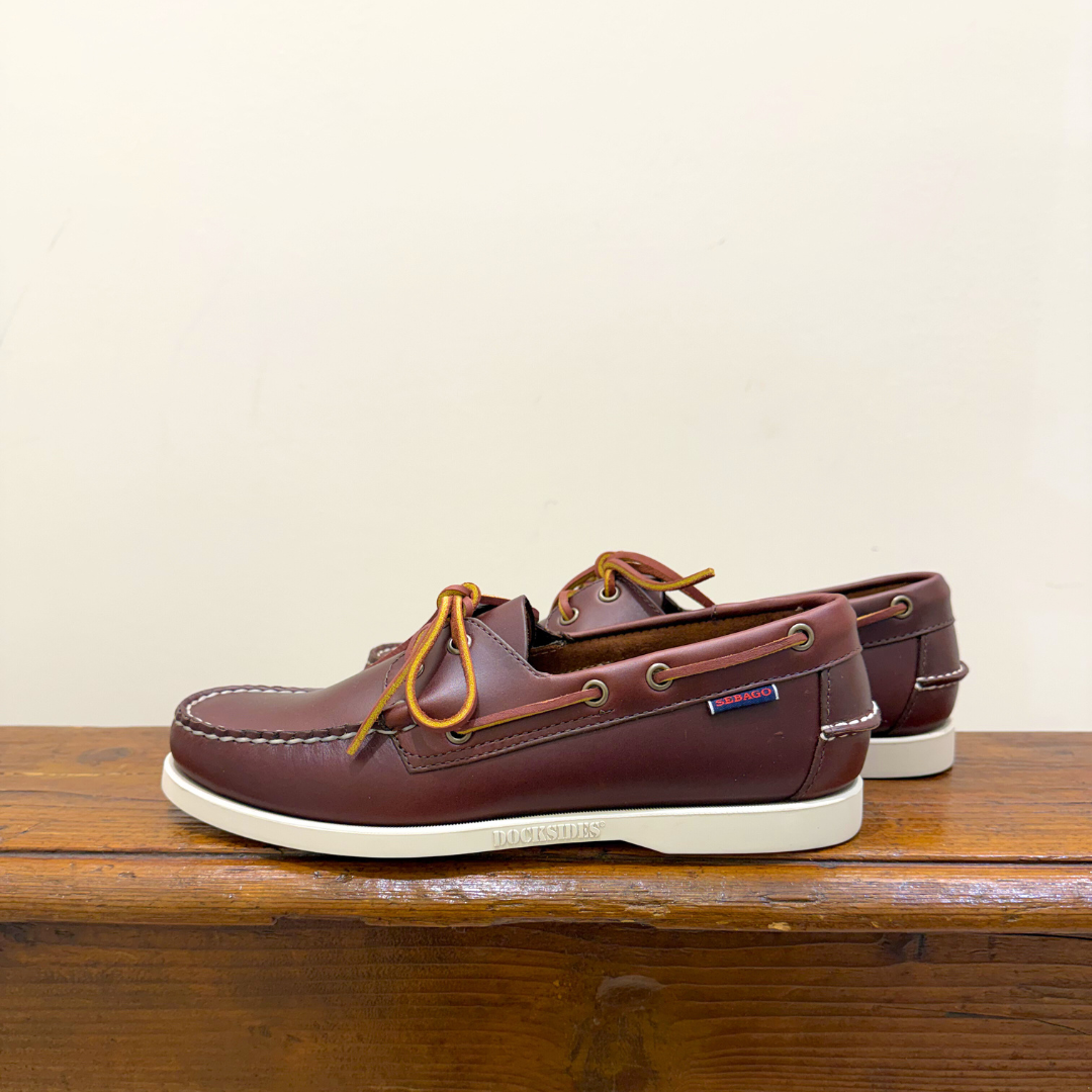 SEBAGO DOCKSIDES PORTLAND WAXED BROWN - CINQUANTOTTO PESARO | Negozio di abbigliamento