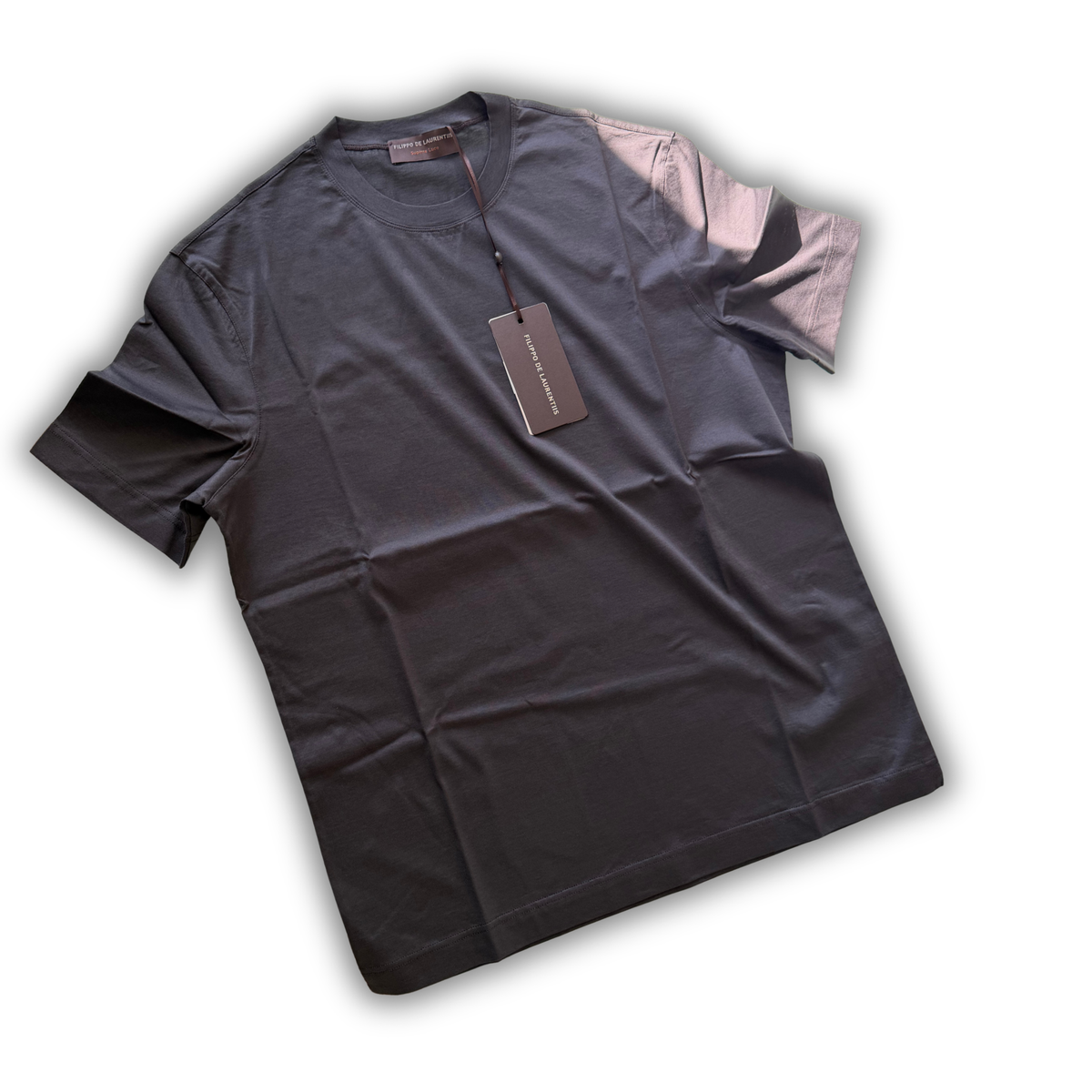 FILIPPO DE LAURENTIIS T SHIRT COTONE LUCE MORO - CINQUANTOTTO PESARO | Negozio di abbigliamento