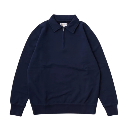 FELCO HALF ZIP ITALIAN NAVY