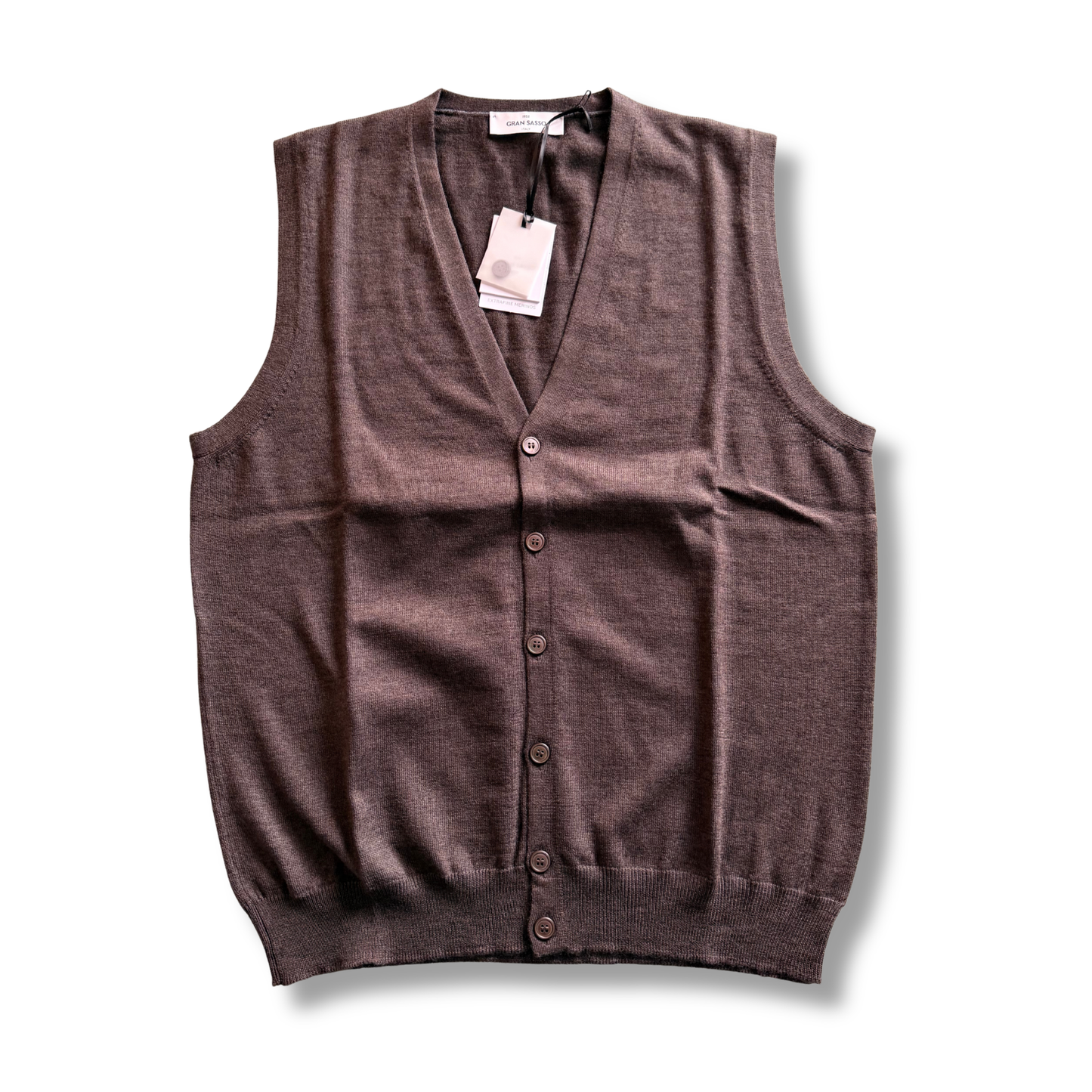 GRAN SASSO GILET MARRONE