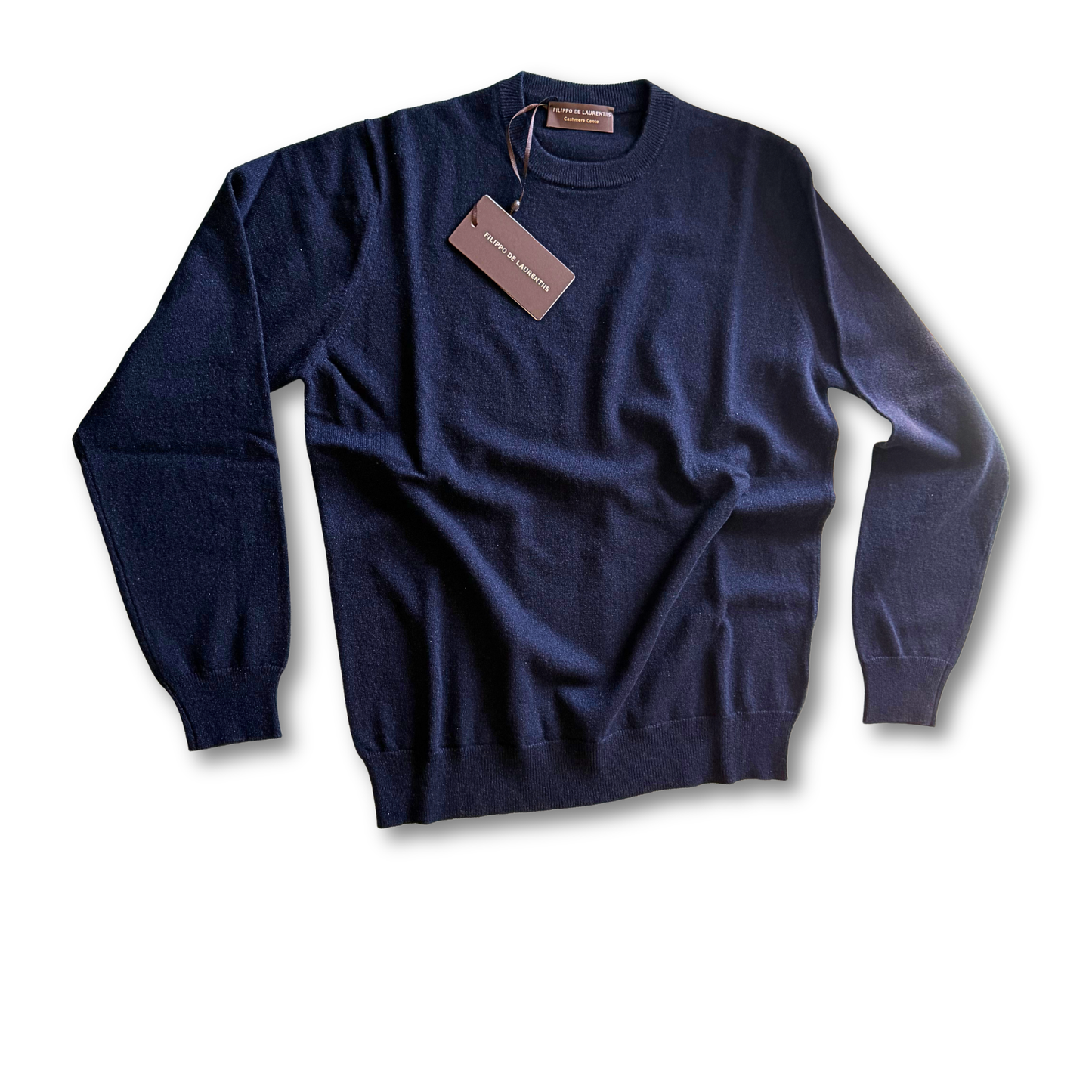 FILIPPO DE LAURENTIIS 100 CASHMERE NAVY
