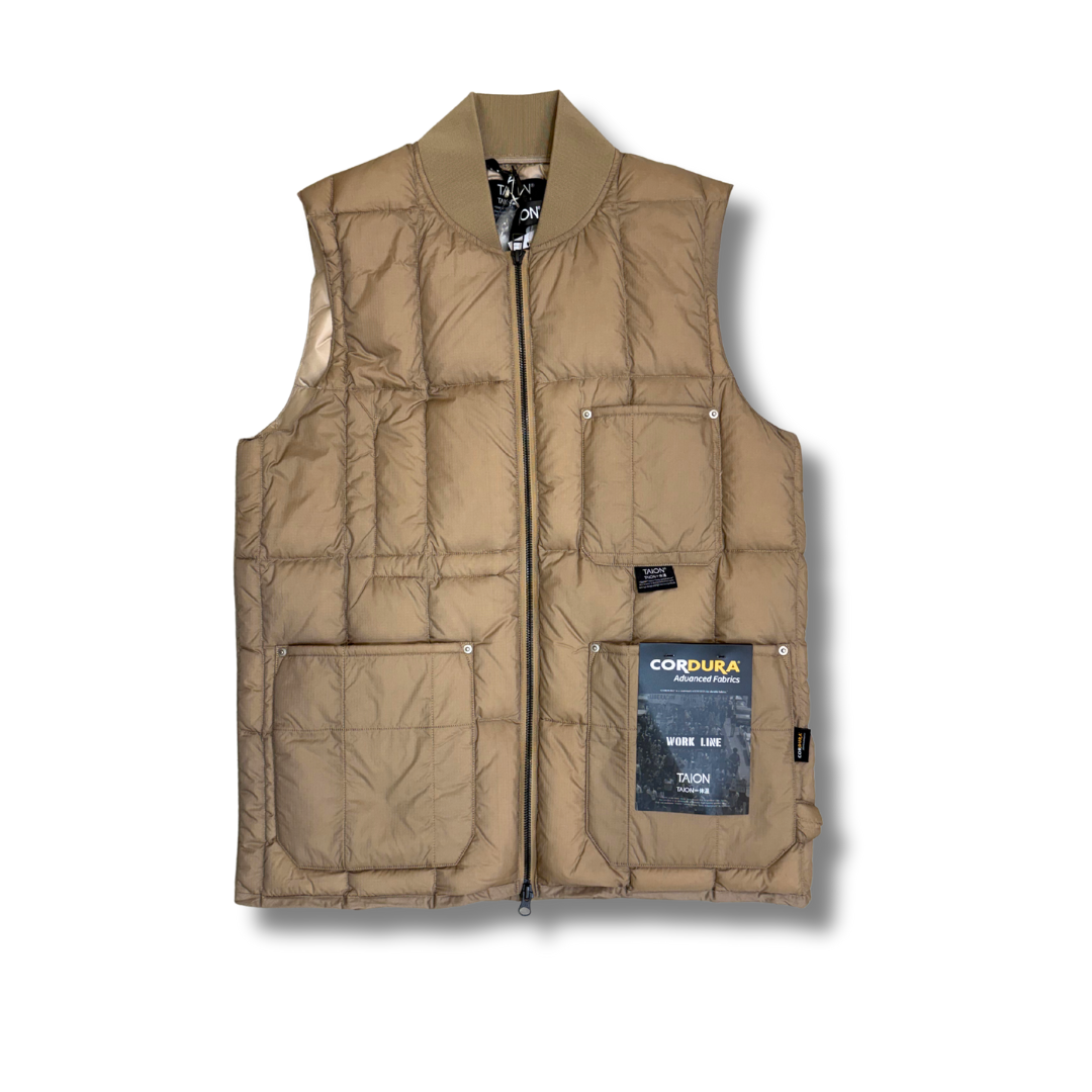 TAION CORDURA WORK DOWN VEST