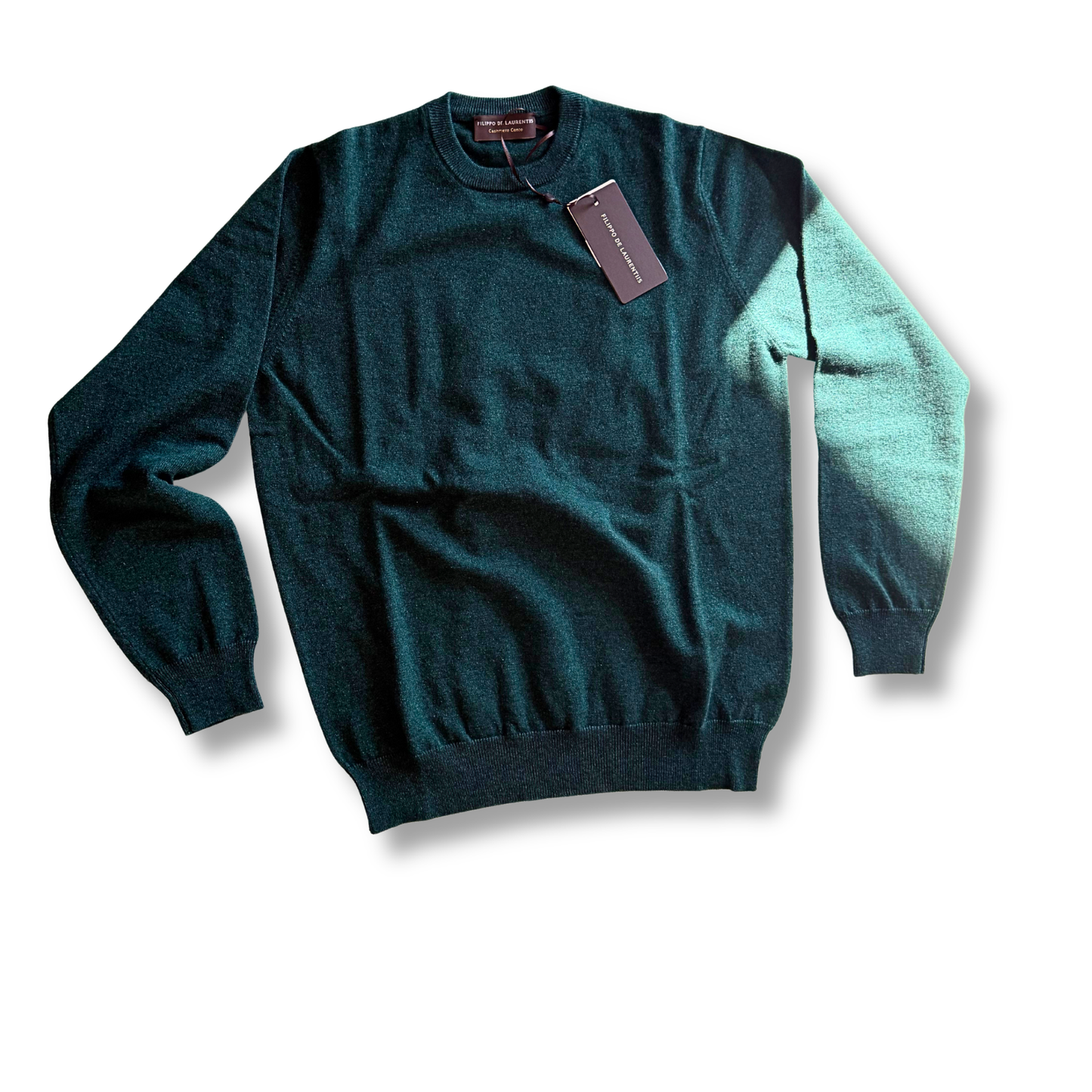 FILIPPO DE LAURENTIIS 100 CASHMERE VERDE
