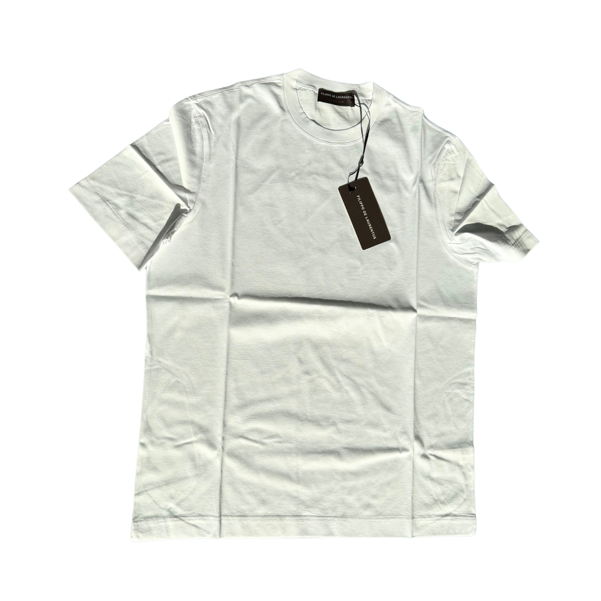 FILIPPO DE LAURENTIIS T SHIRT COTONE LUCE BIANCO - CINQUANTOTTO PESARO | Negozio di abbigliamento