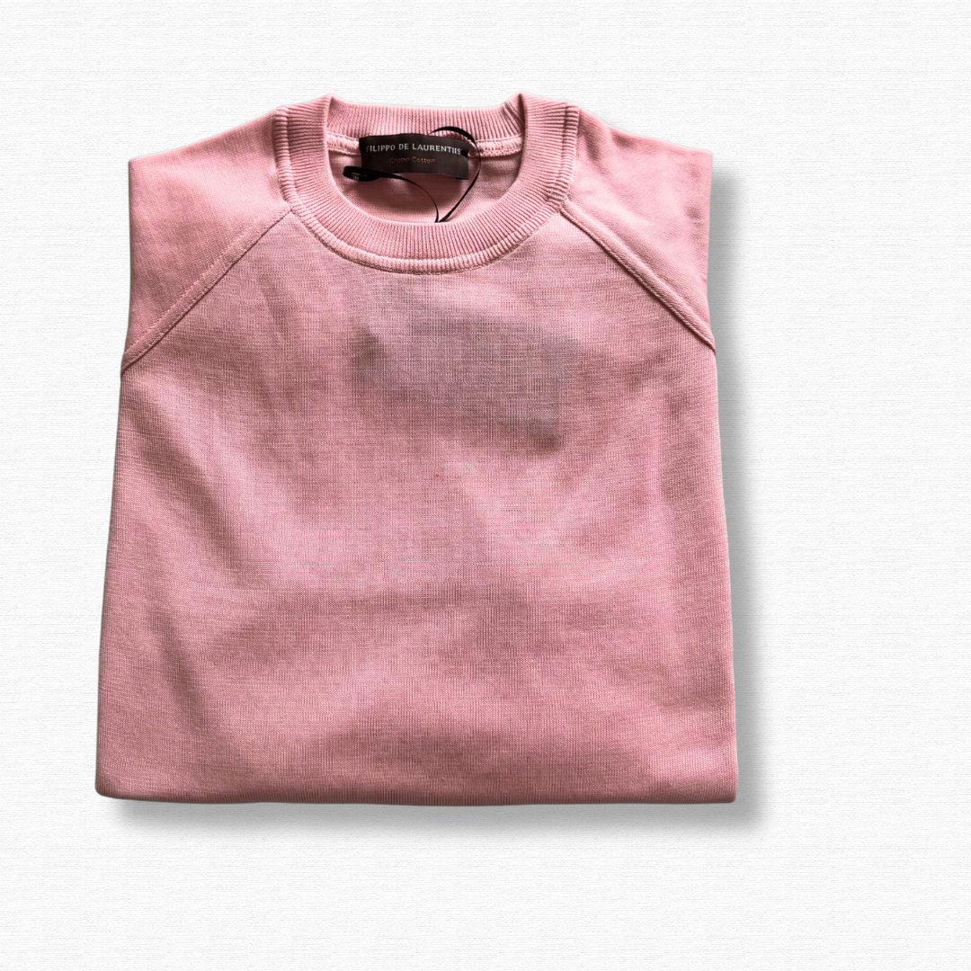 FILIPPO DE LAURENTIIS TAGLIO FELPA ROSA - CINQUANTOTTO PESARO | Negozio di abbigliamento