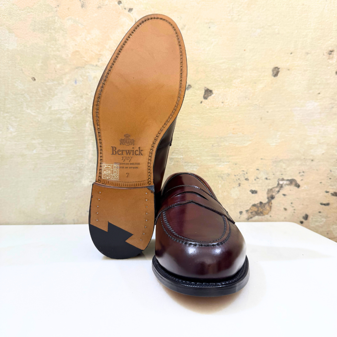 BERWICK 1707 SHOES 
PENNY CORDOVAN