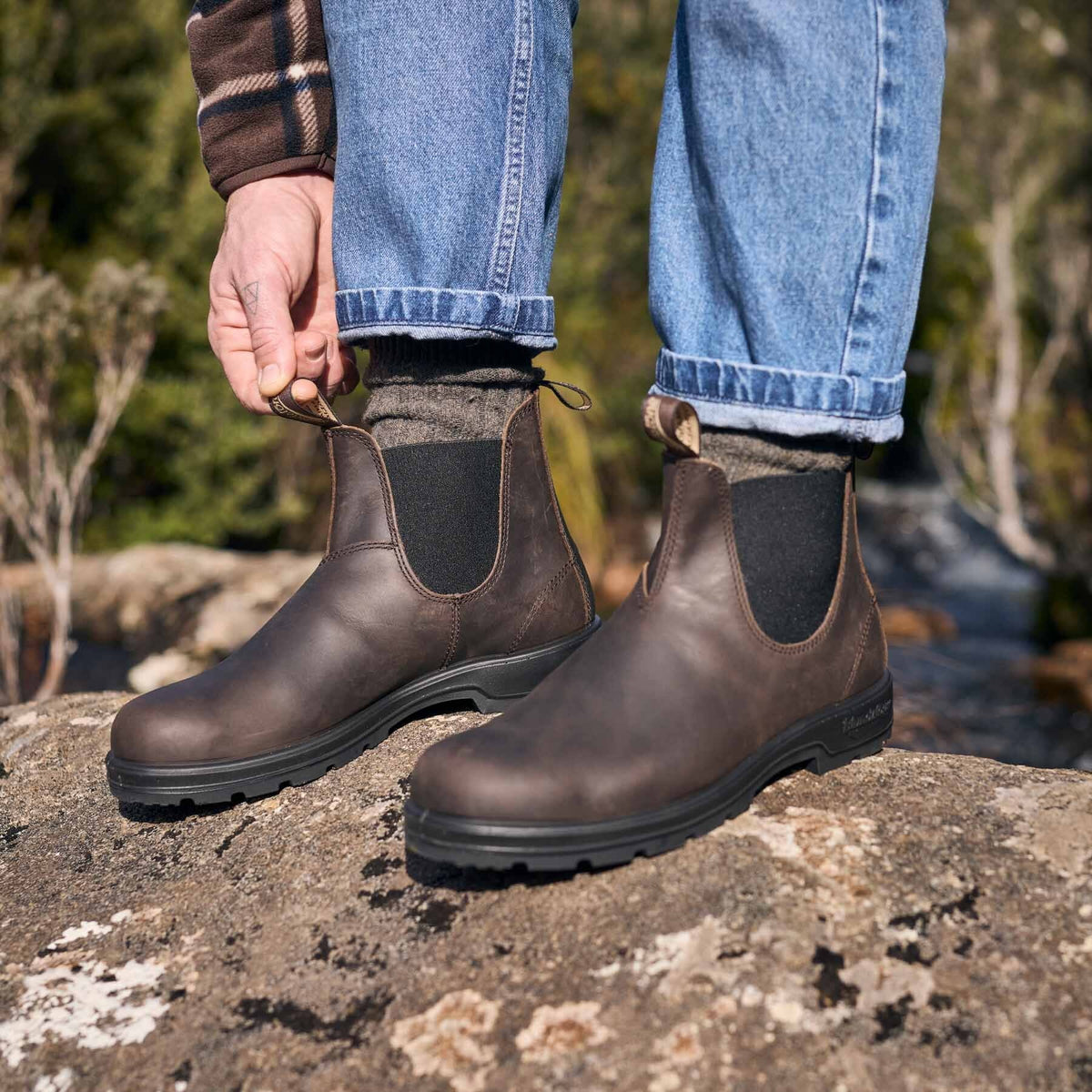 BLUNDSTONE 2340 BROWN NUBUCK