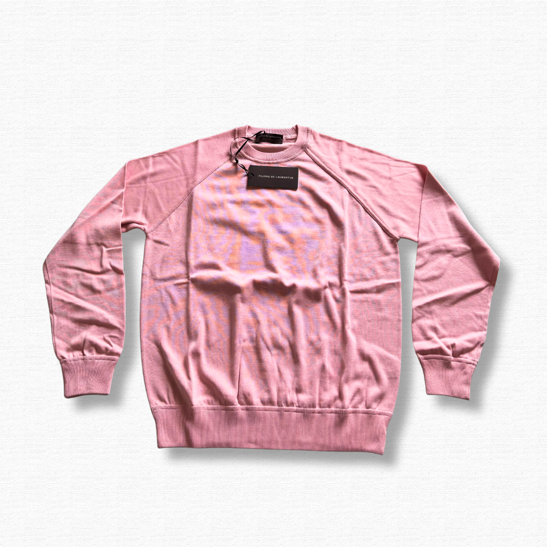 FILIPPO DE LAURENTIIS TAGLIO FELPA ROSA - CINQUANTOTTO PESARO | Negozio di abbigliamento