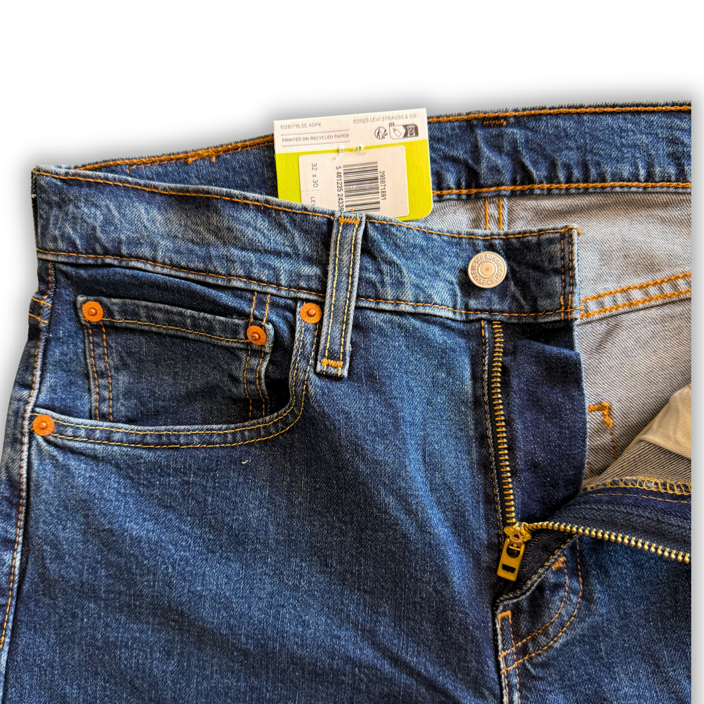 LEVI'S DENIM 502 LAVAGGIO MEDIO