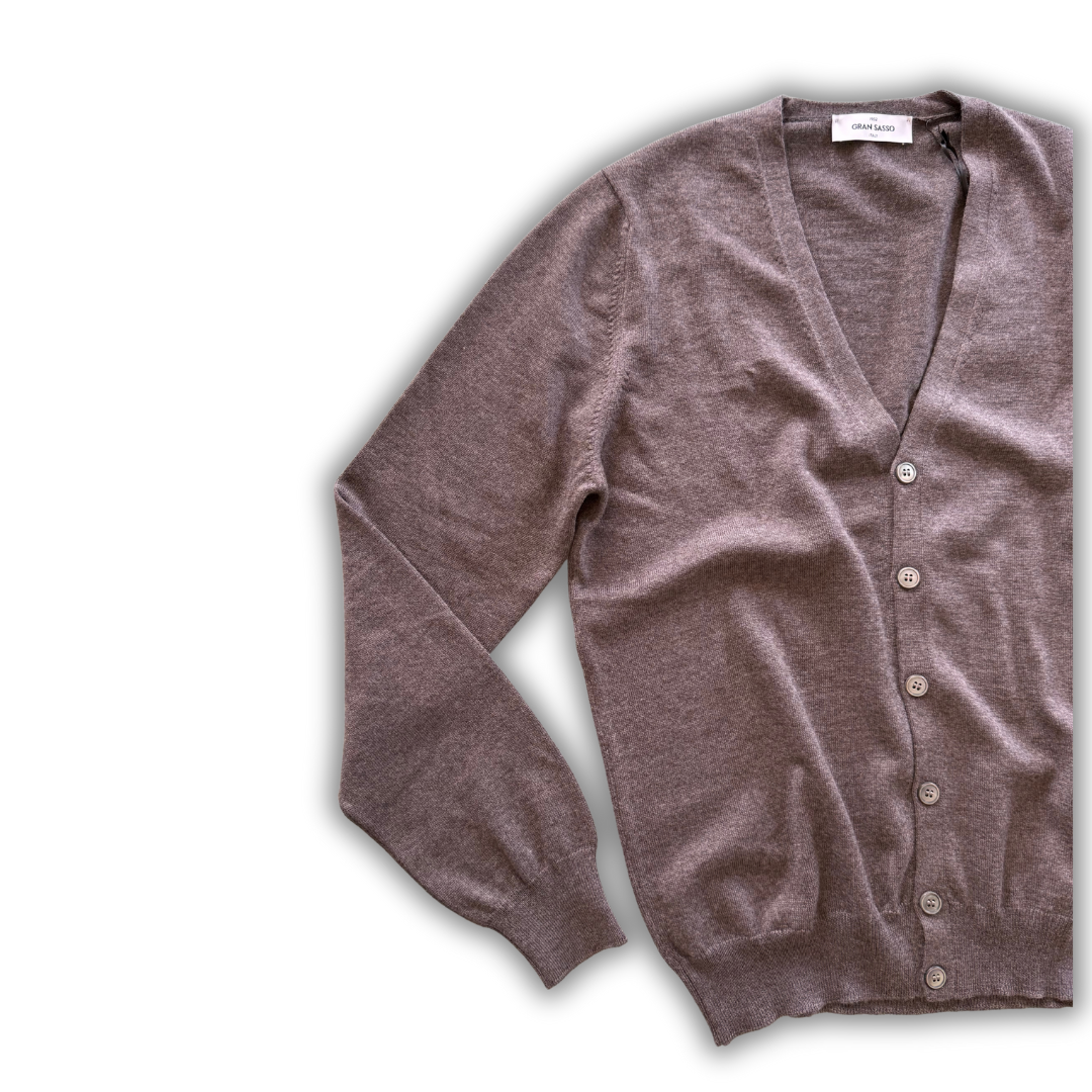 GRAN SASSO CARDIGAN V BOTTONI