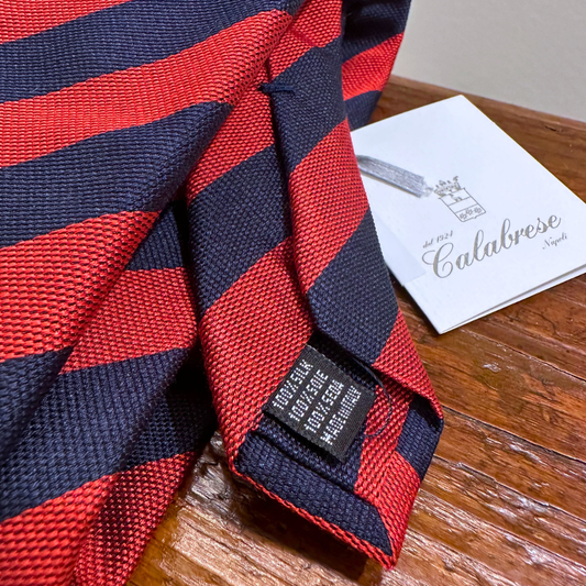 CALABRESE REGIMENTAL ROSSO BLU - CINQUANTOTTO PESARO | Negozio di abbigliamento