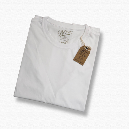 BLKER T SHIRT BIANCO - CINQUANTOTTO PESARO | Negozio di abbigliamento