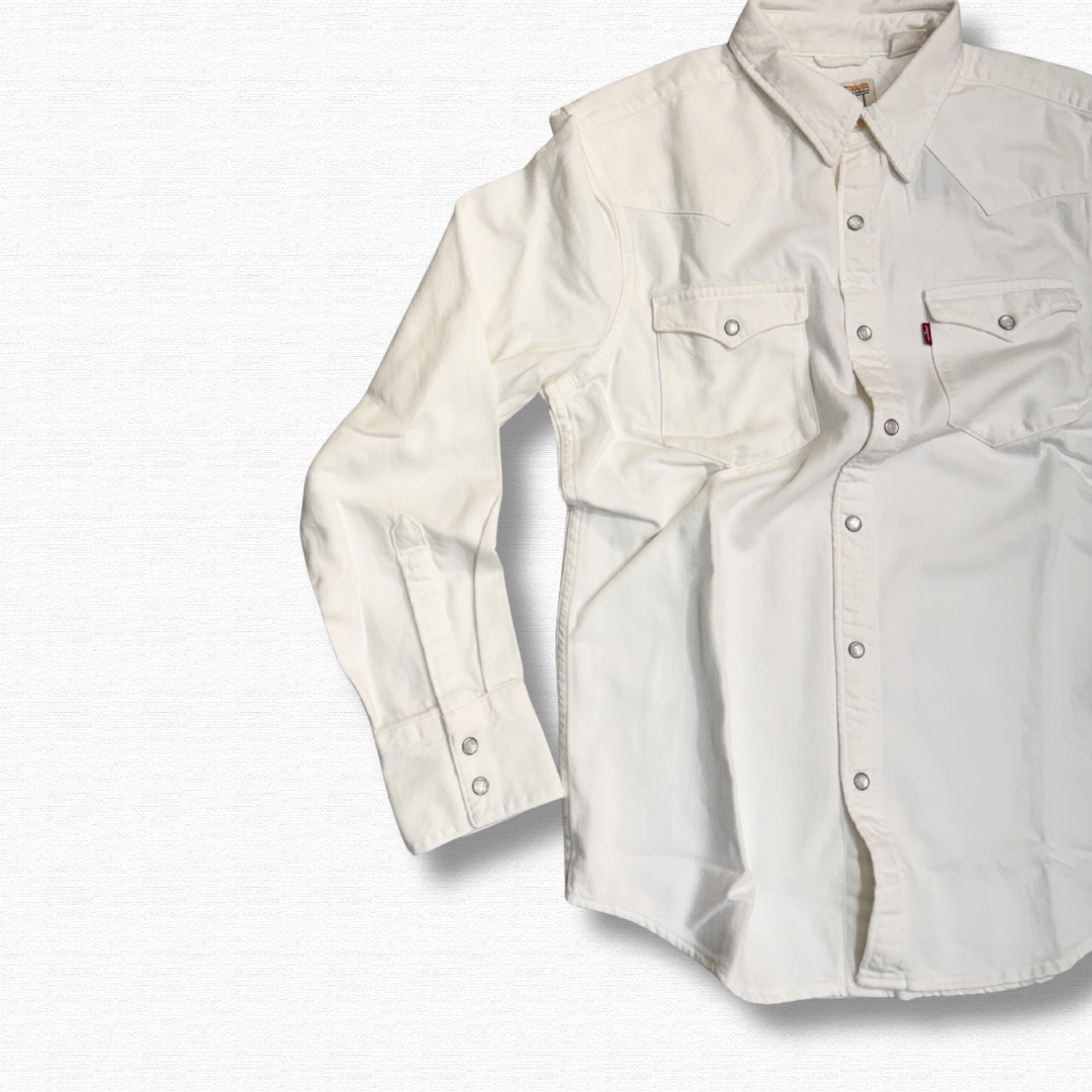 LEVIS WESTERN DENIM BIANCO - CINQUANTOTTO PESARO | Negozio di abbigliamento