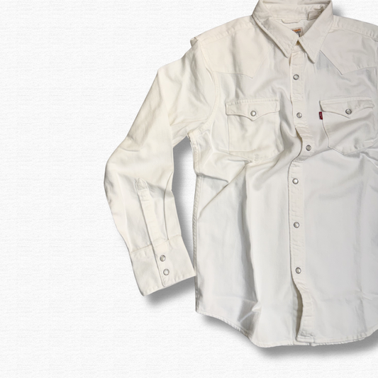 LEVIS WESTERN DENIM BIANCO - CINQUANTOTTO PESARO | Negozio di abbigliamento