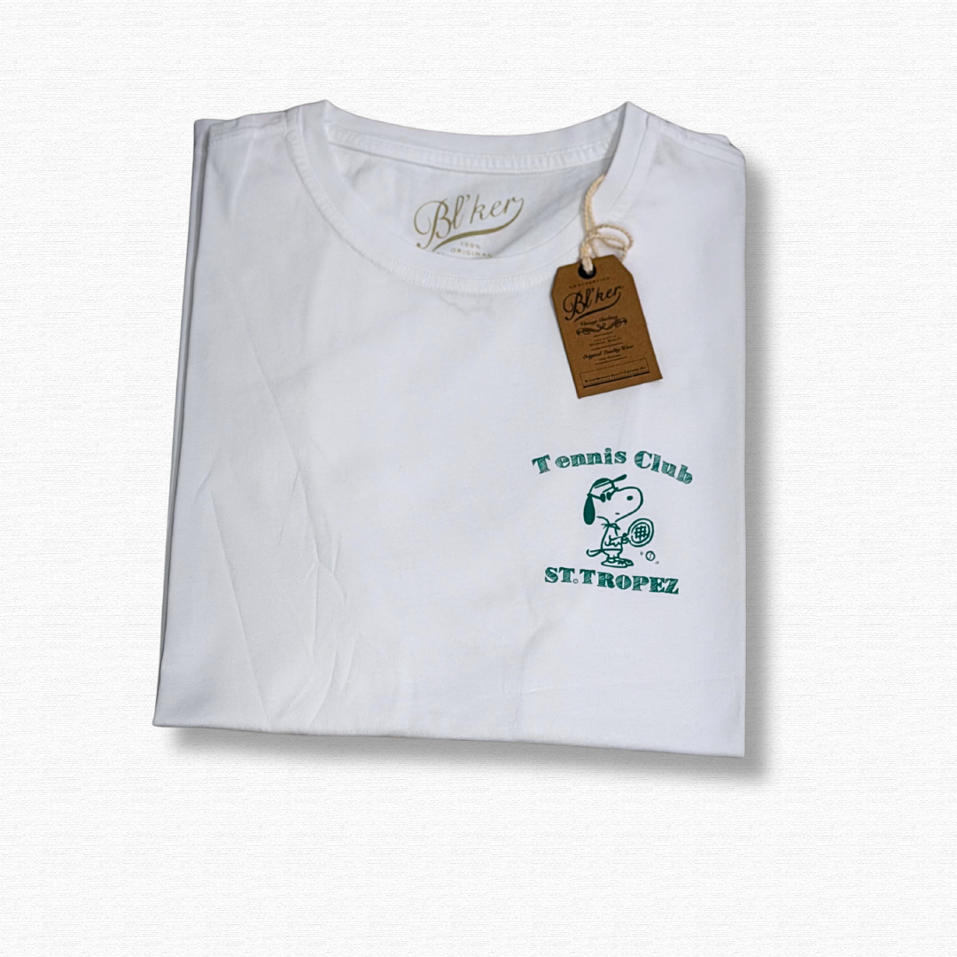 BLKER T SHIRT ST TROPEZ BIANC0 - CINQUANTOTTO PESARO | Negozio di abbigliamento