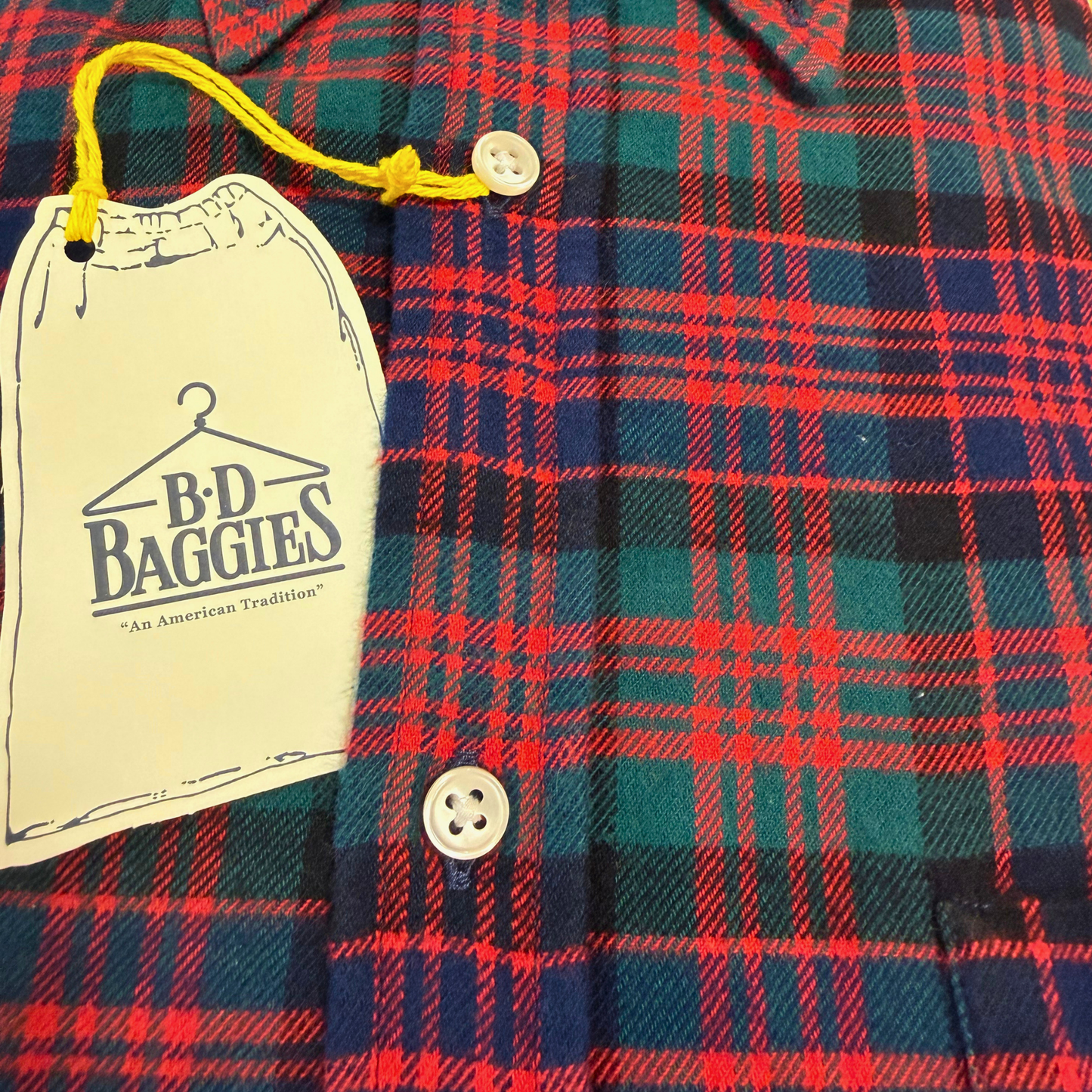 BD BAGGIES BRADFORD TARTAN  VARIANTE SCURA