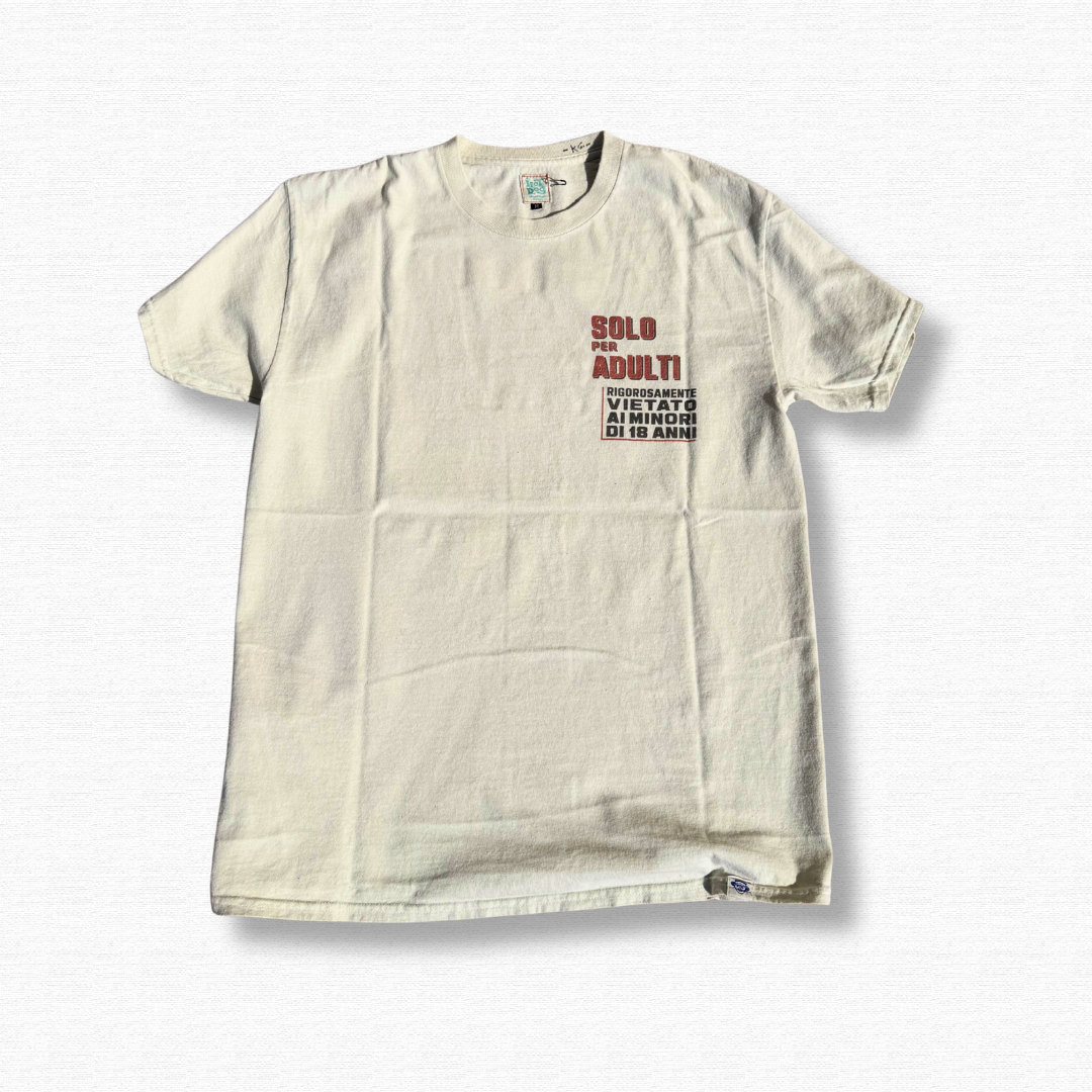HOT DOG T SHIRT "SOLO X ADULTI" - CINQUANTOTTO PESARO | Negozio di abbigliamento