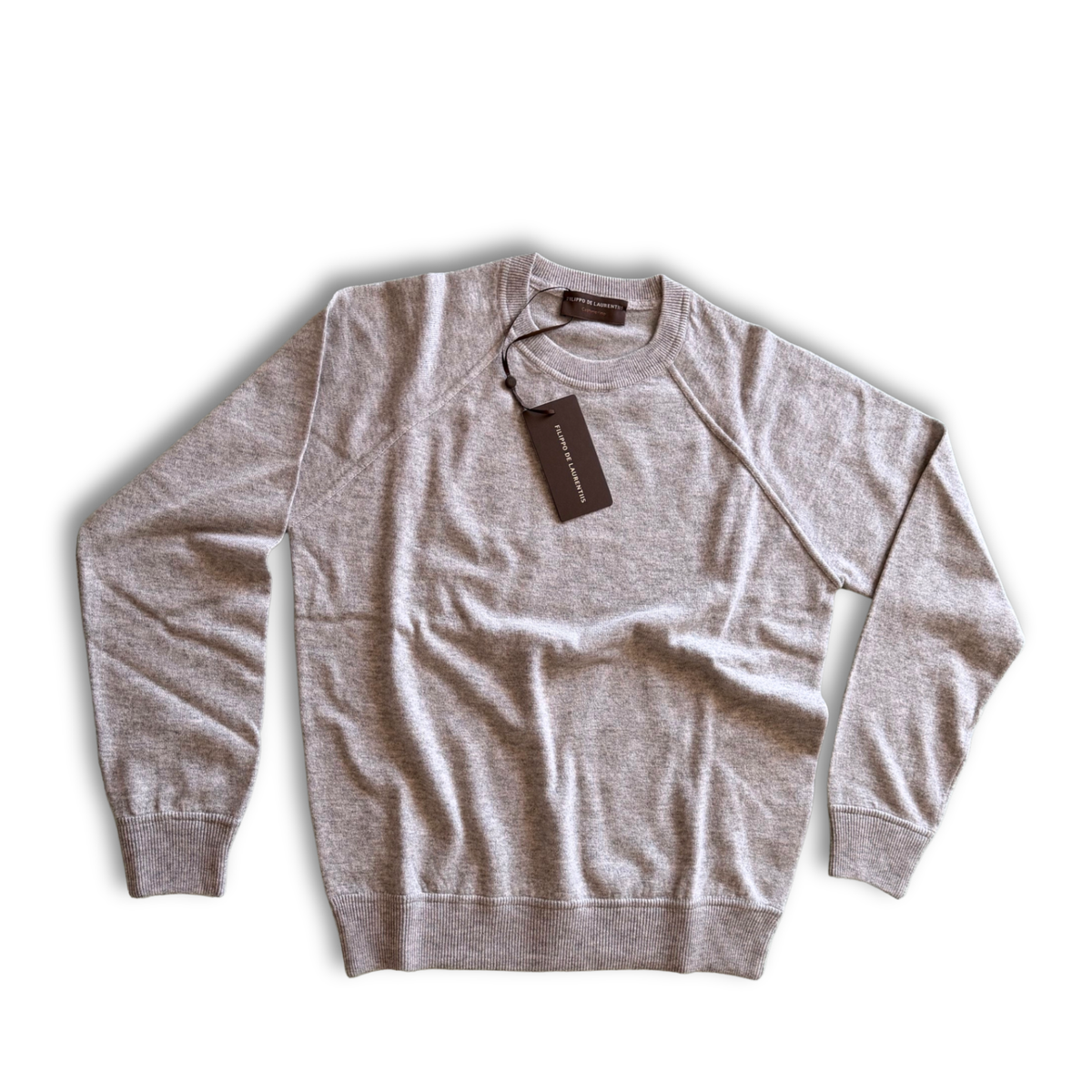 FILIPPO DE LAURENTIIS TAGLIO FELPA GREY MELANGE - CINQUANTOTTO PESARO | Negozio di abbigliamento