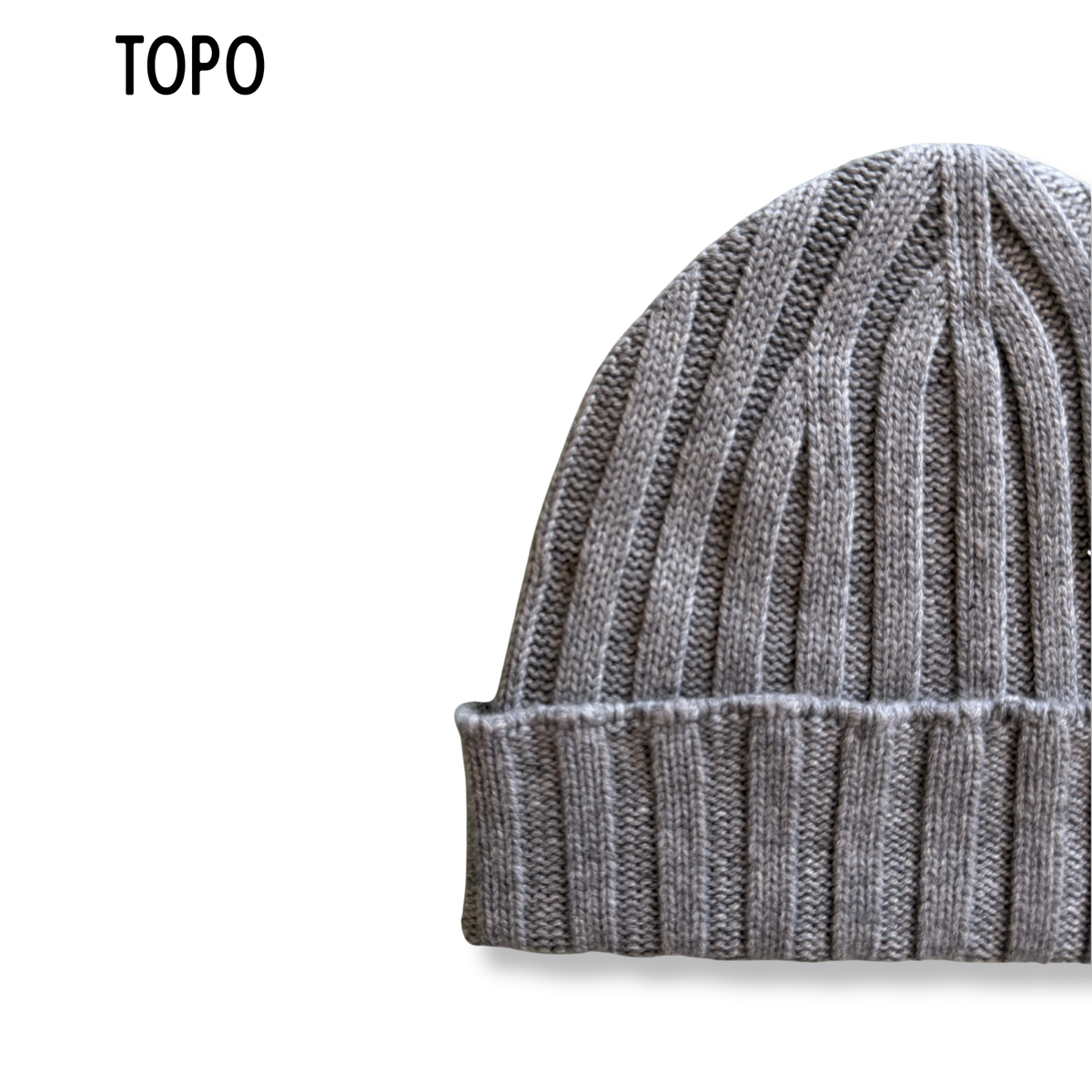 FILIPPO DE LAURENTIIS CUFFIA CASHMERE TOPO