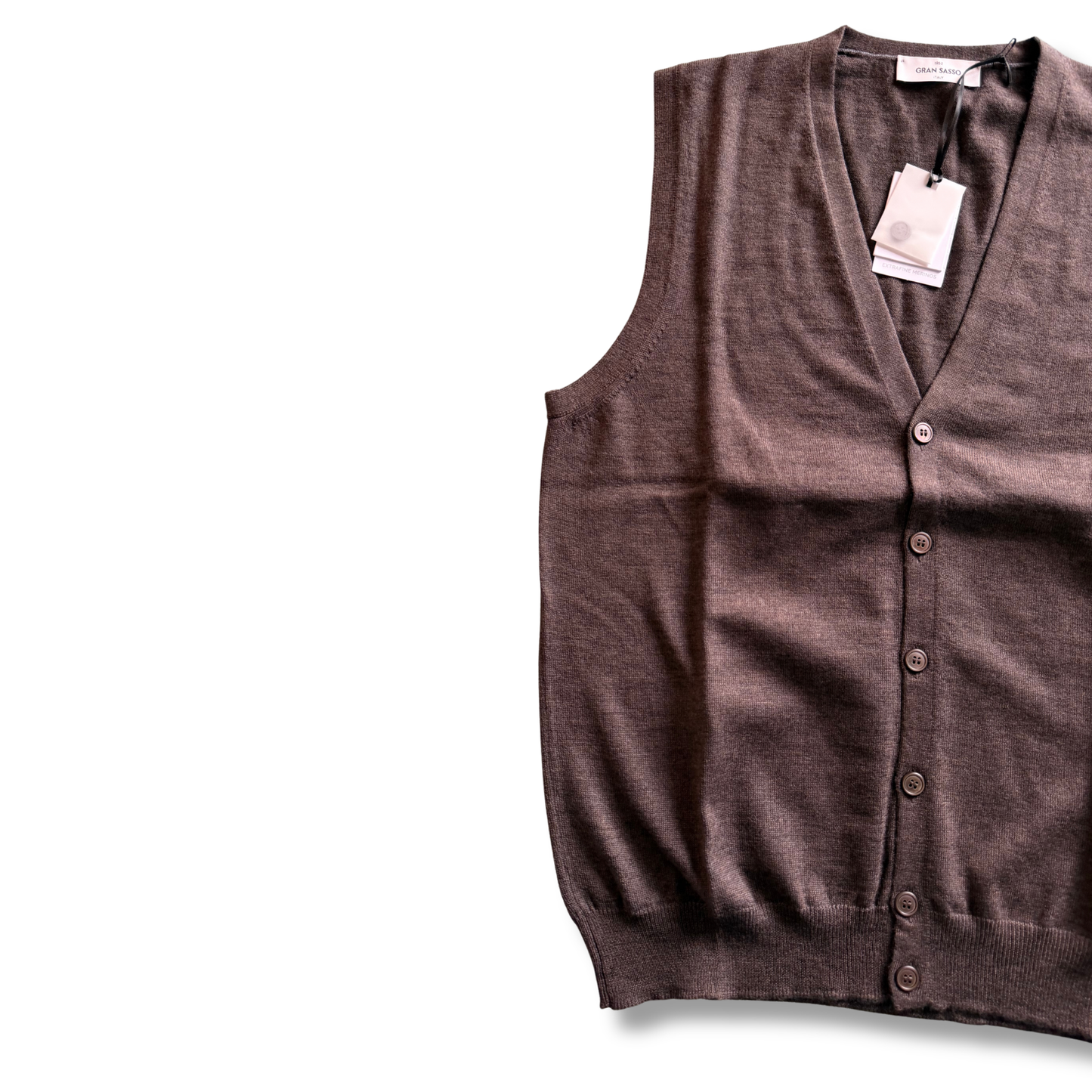 GRAN SASSO GILET MARRONE