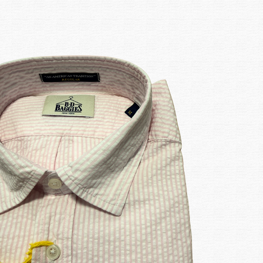 BD BAGGIES SEERSUCKER BASTONCINO ROSA - CINQUANTOTTO PESARO | Negozio di abbigliamento